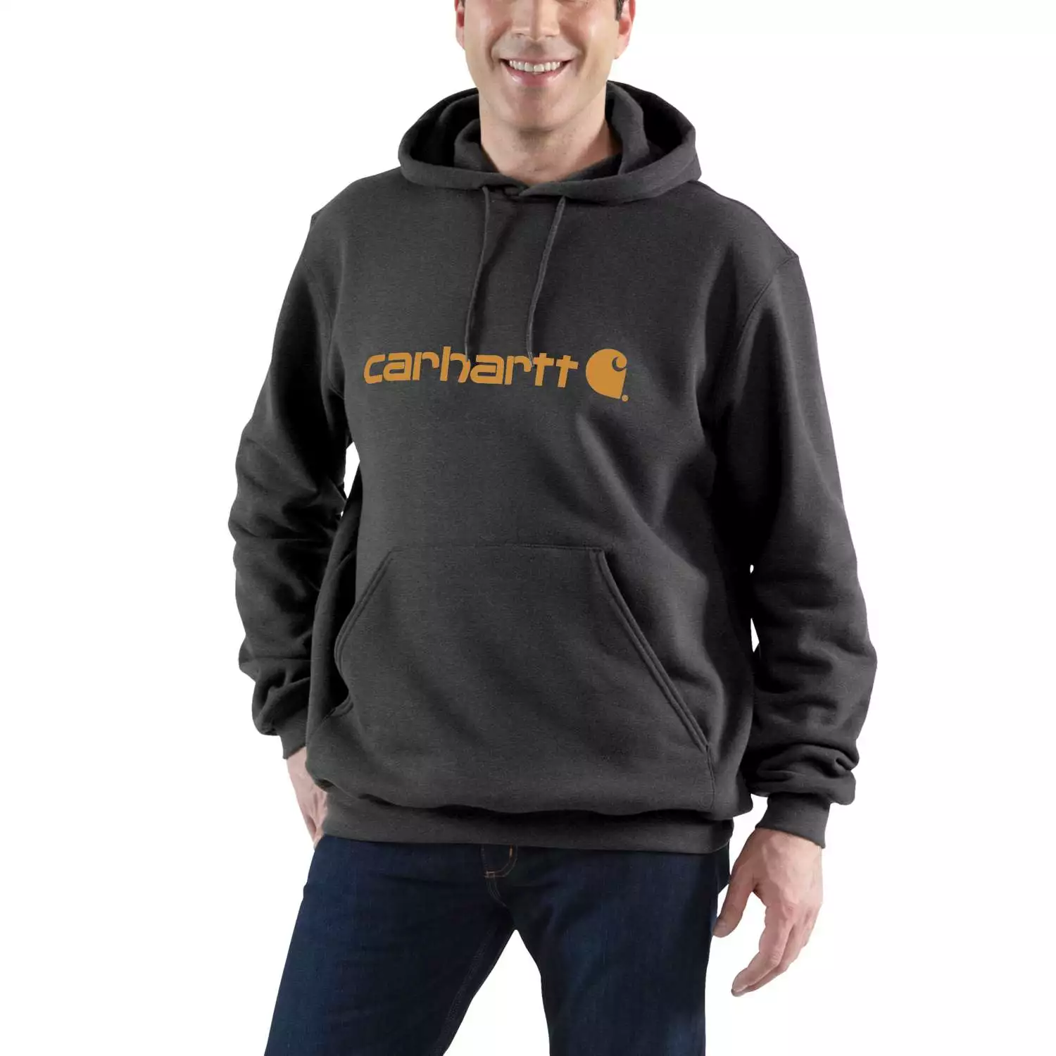 Carhartt Marquette Sweat-shirt Logo - gris - S-image
