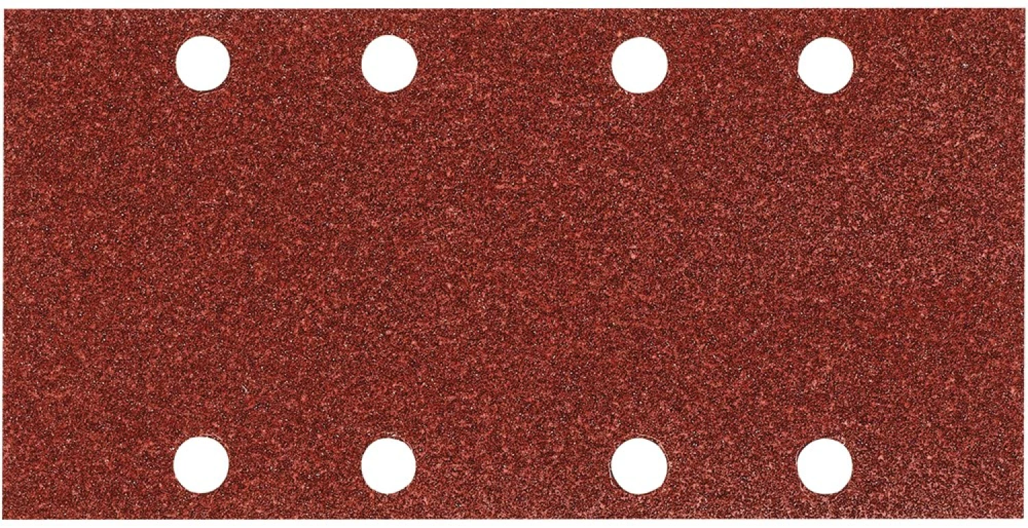 Makita P -31893 Feuille de ponçage plat rouge , grains 80 , 93 x 285 mm (10 pcs)-image
