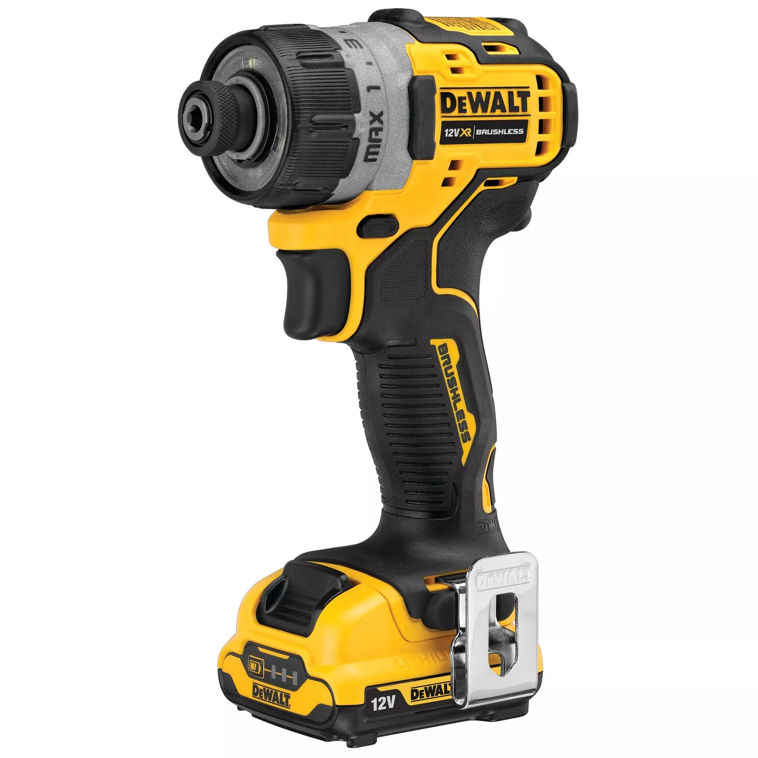 DeWALT DCF601D2-QW 12V Li-ion XR accu slagschroefmachine set (2x 2.0Ah) in koffer - 1/4"-image