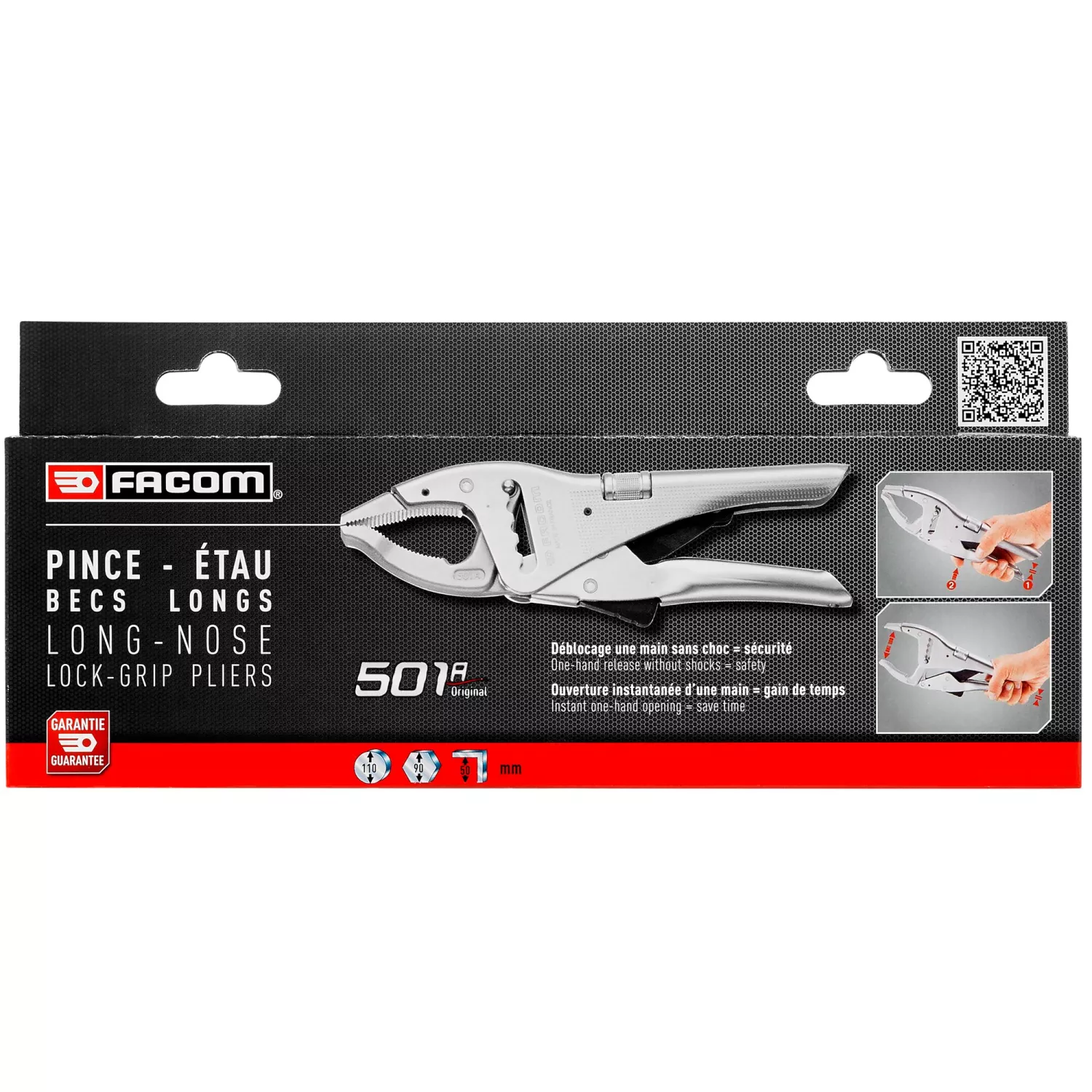 Facom 501APB Automatische Griptang - 110mm capaciteit - 250mm-image