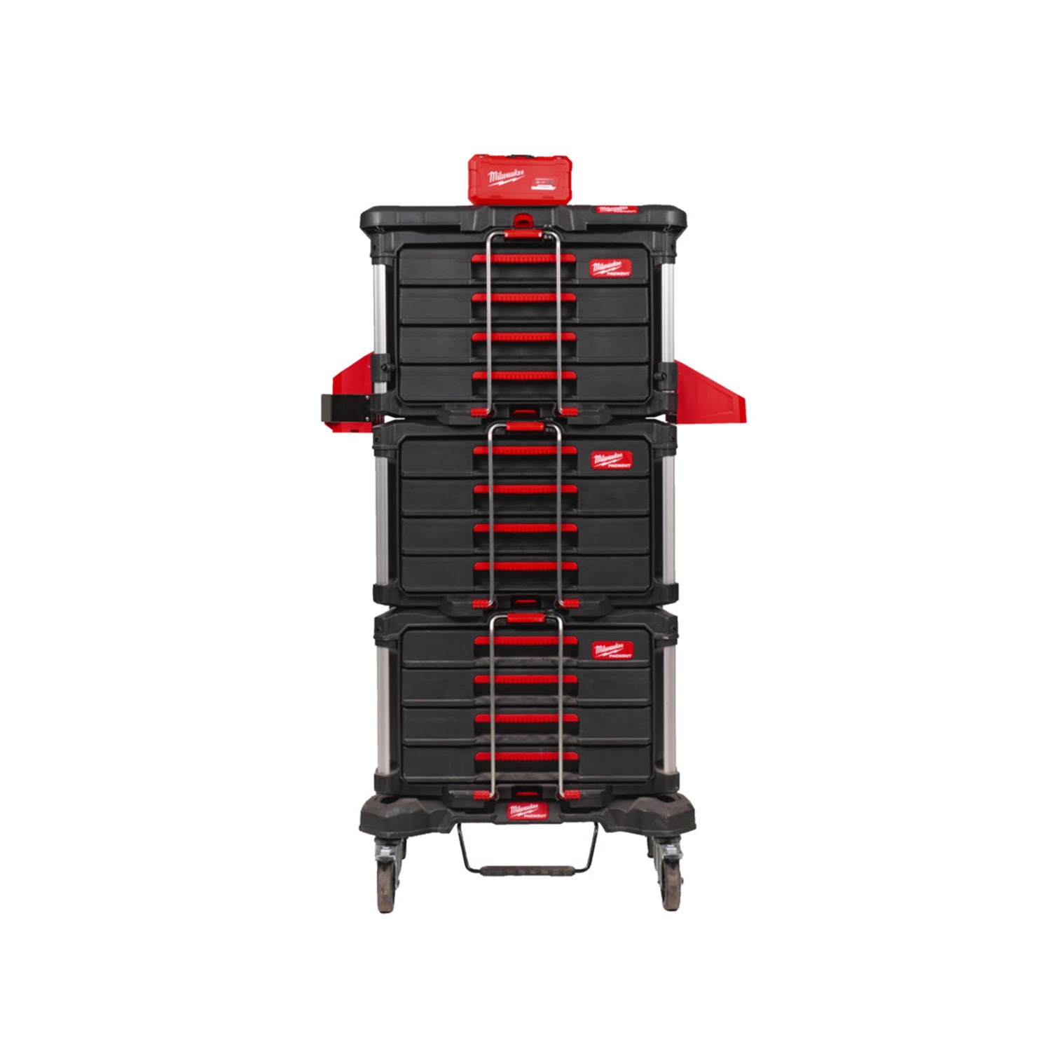 Milwaukee 4932501863 PACKOUT™ Gereedschapswagen Master Mechanics - 369-delig - 12 laden-image