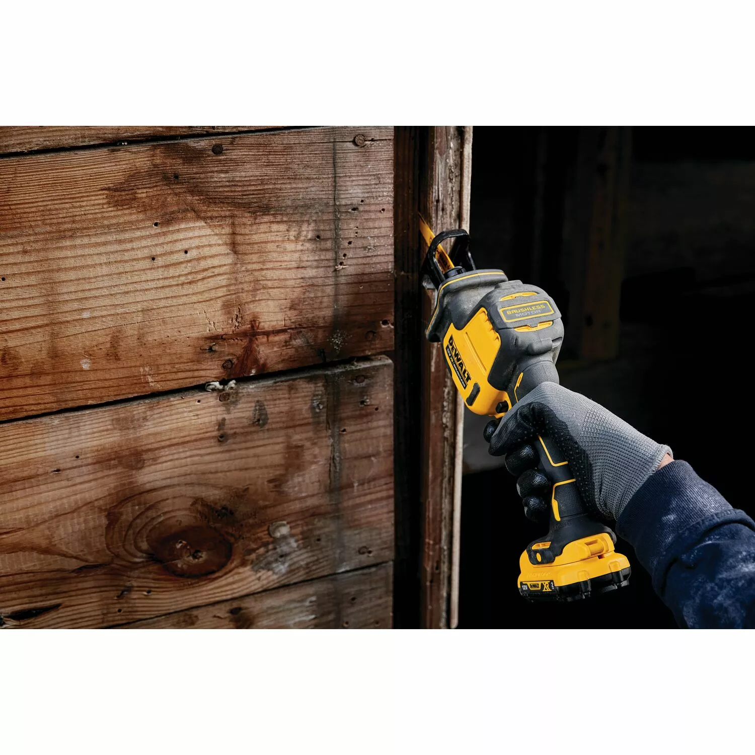 DeWALT DCS312D2-QW 12V Li-ion XR accu compacte reciprozaag set (2x 2.0Ah) in TSTAK - koolborstelloos-image