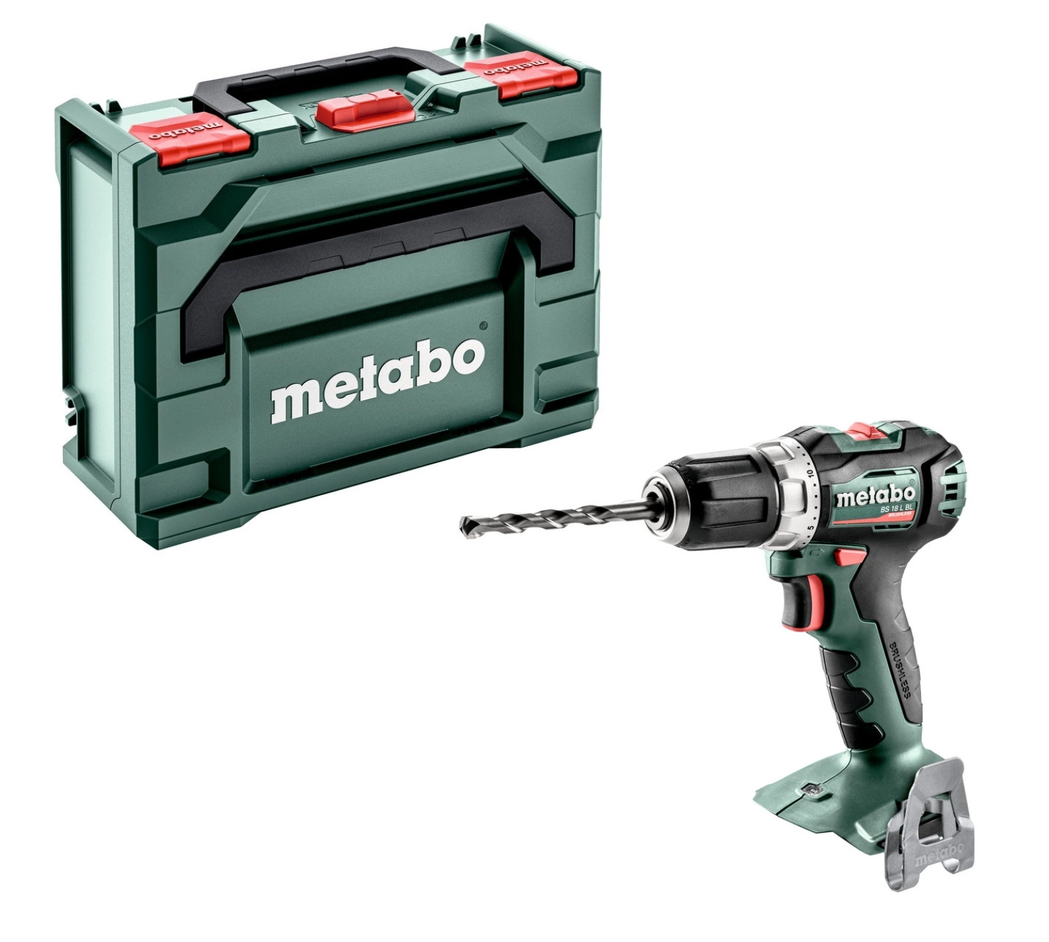 Metabo BS 18 L BL 18V Li-Ion Accu boor-/schroefmachine body in MetaBox-image