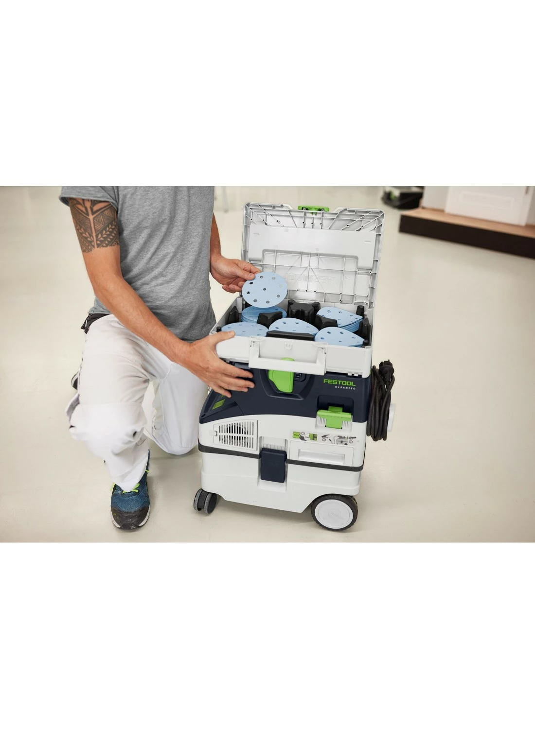 Festool 578193 Schuurschijven SYS-STF D125 GR-Set in systainer-image