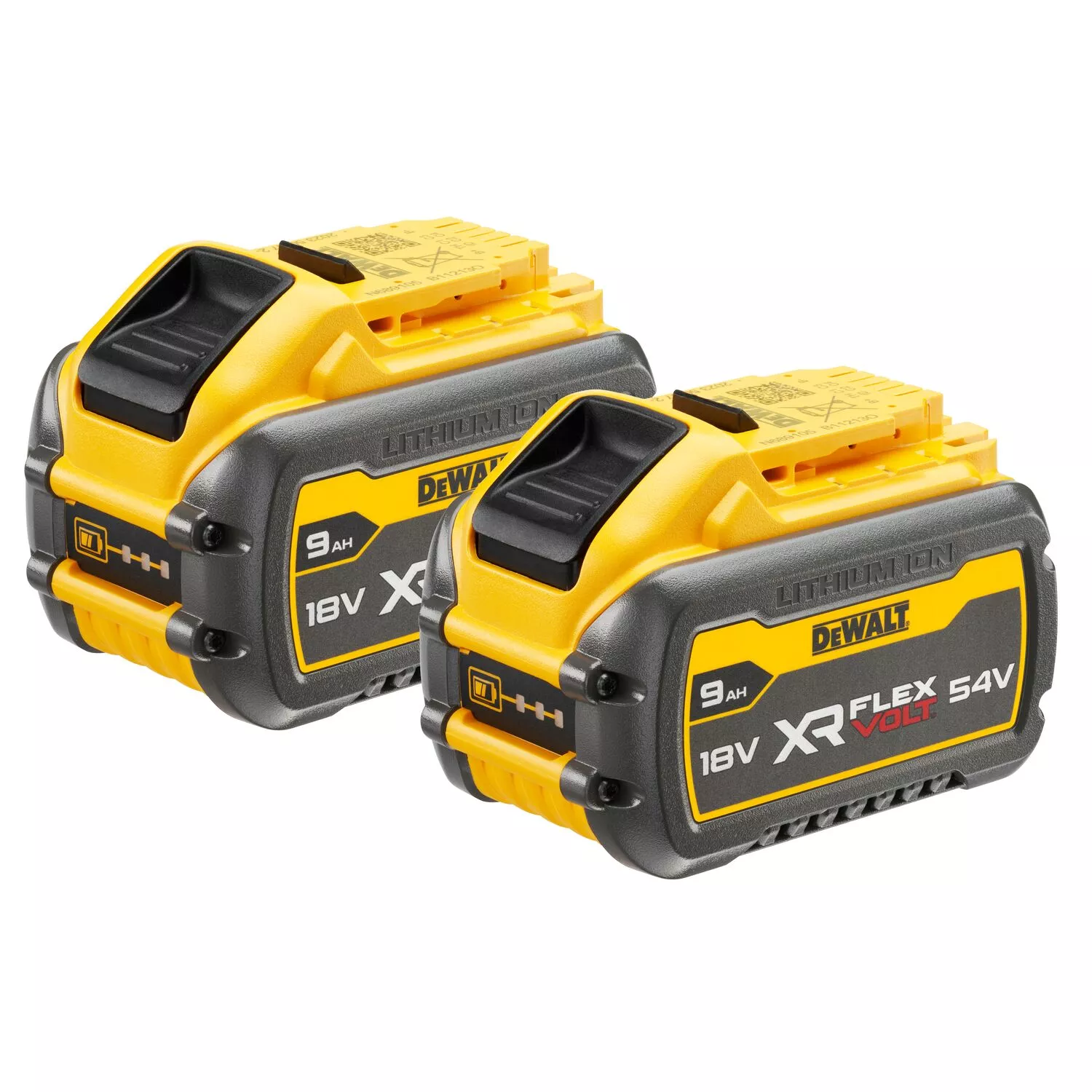 DeWALT DCB547 18V / 54V XR Flexvolt Li-ion batterie - 9.0Ah (2pcs)-image
