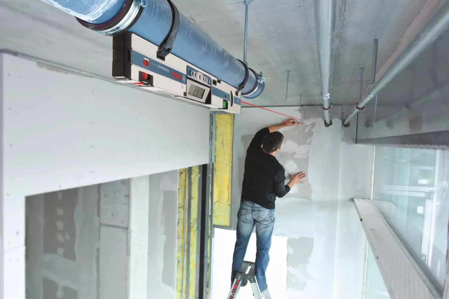 Bosch GIM 60 L Digitale hellingmeter in tas - 360-image