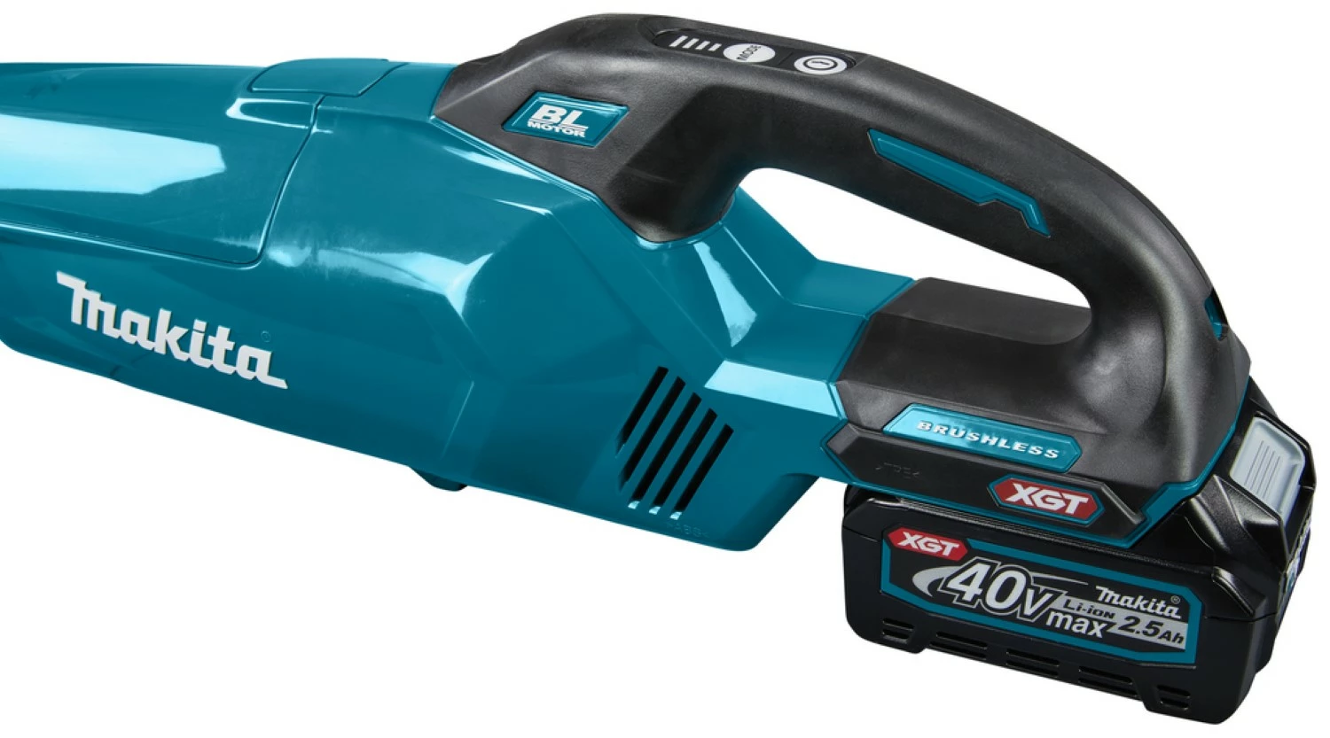 Makita CL002GD213 - Aspirateur balai sans-fil - Li-ion 40 V Max (2 X 2,5 Ah) - Bleu-image