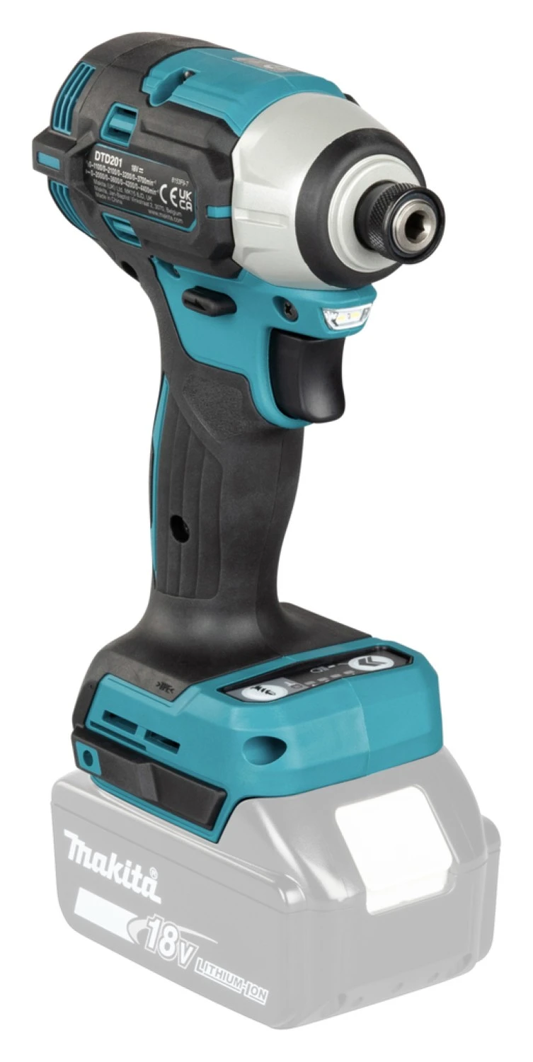 Makita DTD201Z 18V Li-ion Accu slagschroevendraaier body - 210Nm