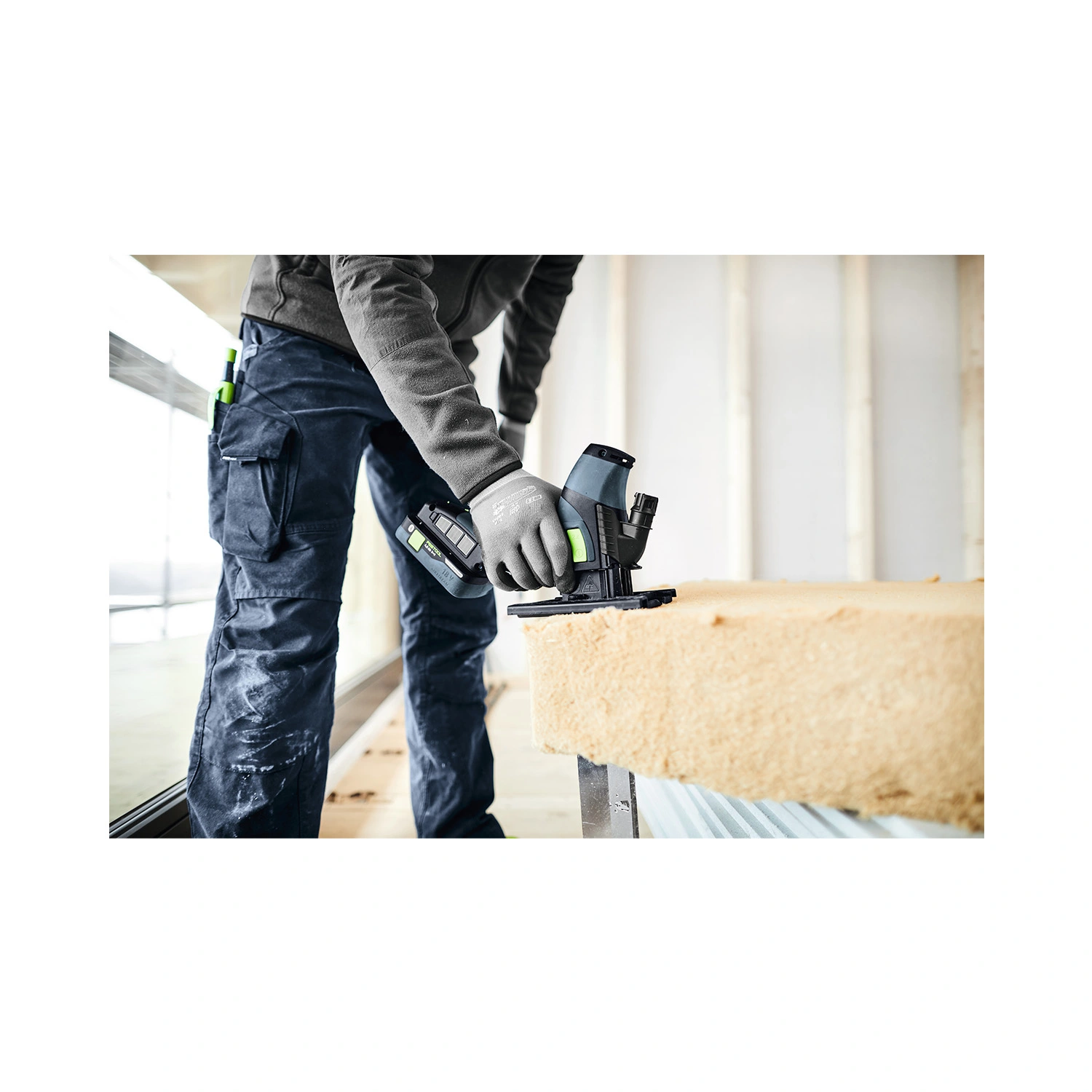Festool ISC 240 EB-Basic - Scie sans fil pour matériaux isolants - Machine seule