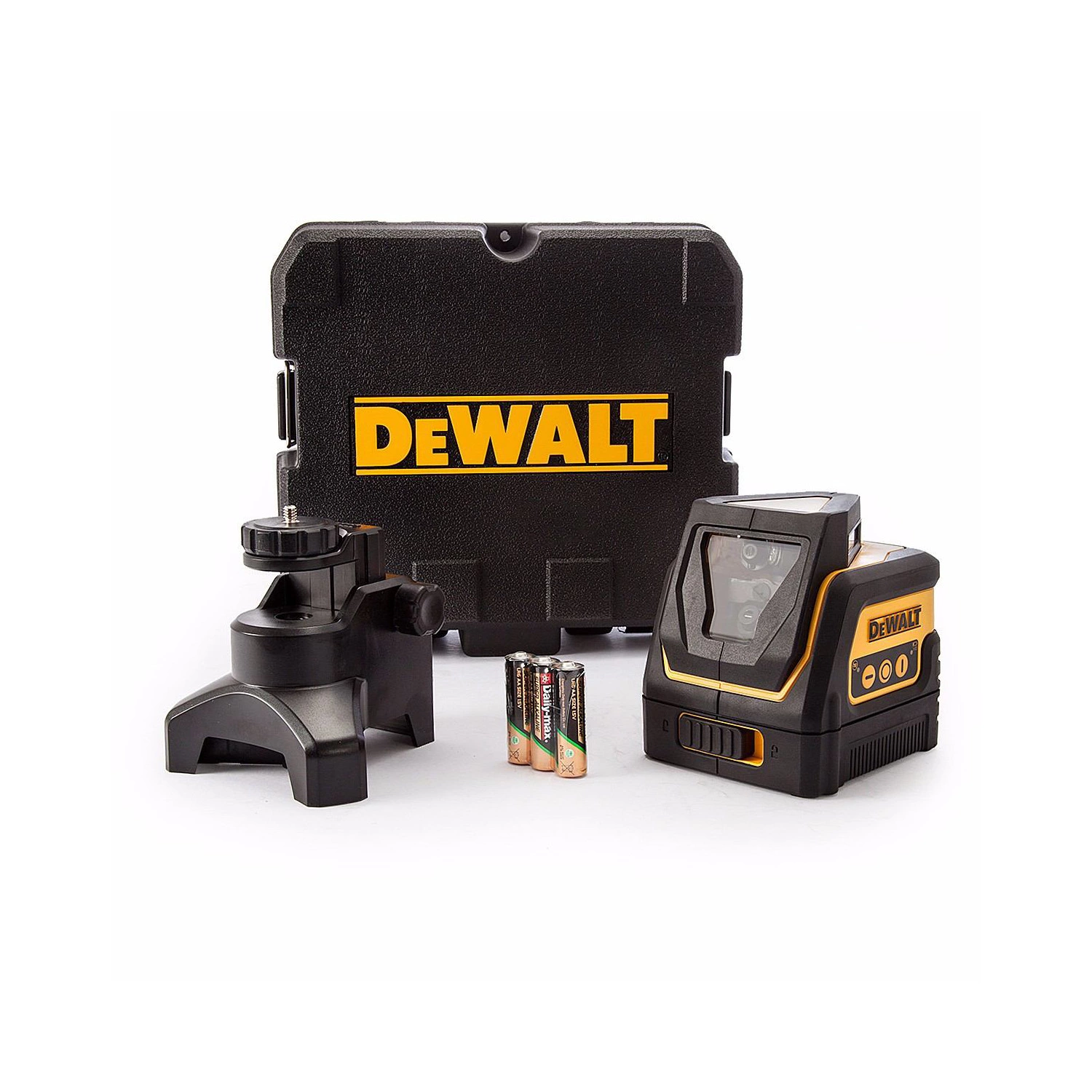 DeWALT DW0811-XJ Laser à lignes croisées dans un coffret - 3x 360° + 1 vertical - rouge - 10 m - IP54-image
