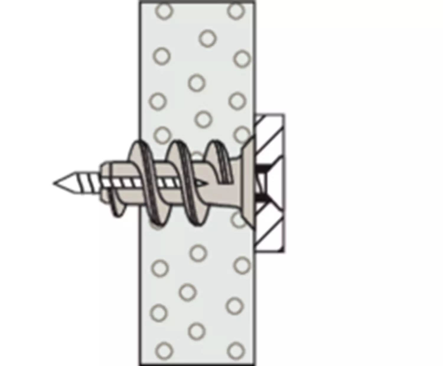 Fischer 52389 Gipsplaatplug GK (100st)-image