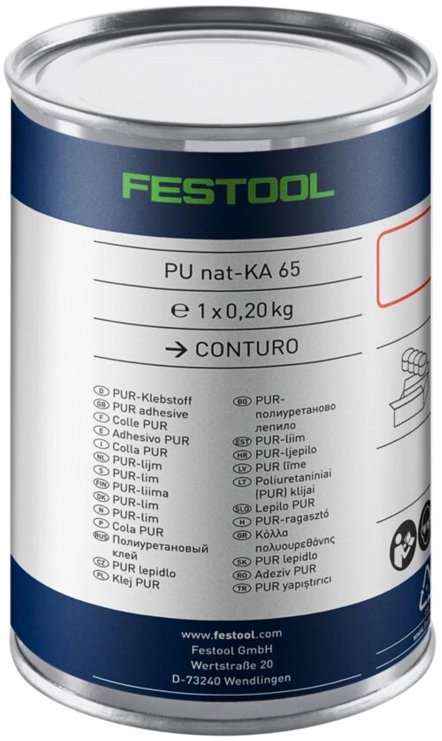 Festool PU NAT-KA 65/4 PU-lijm naturel-image