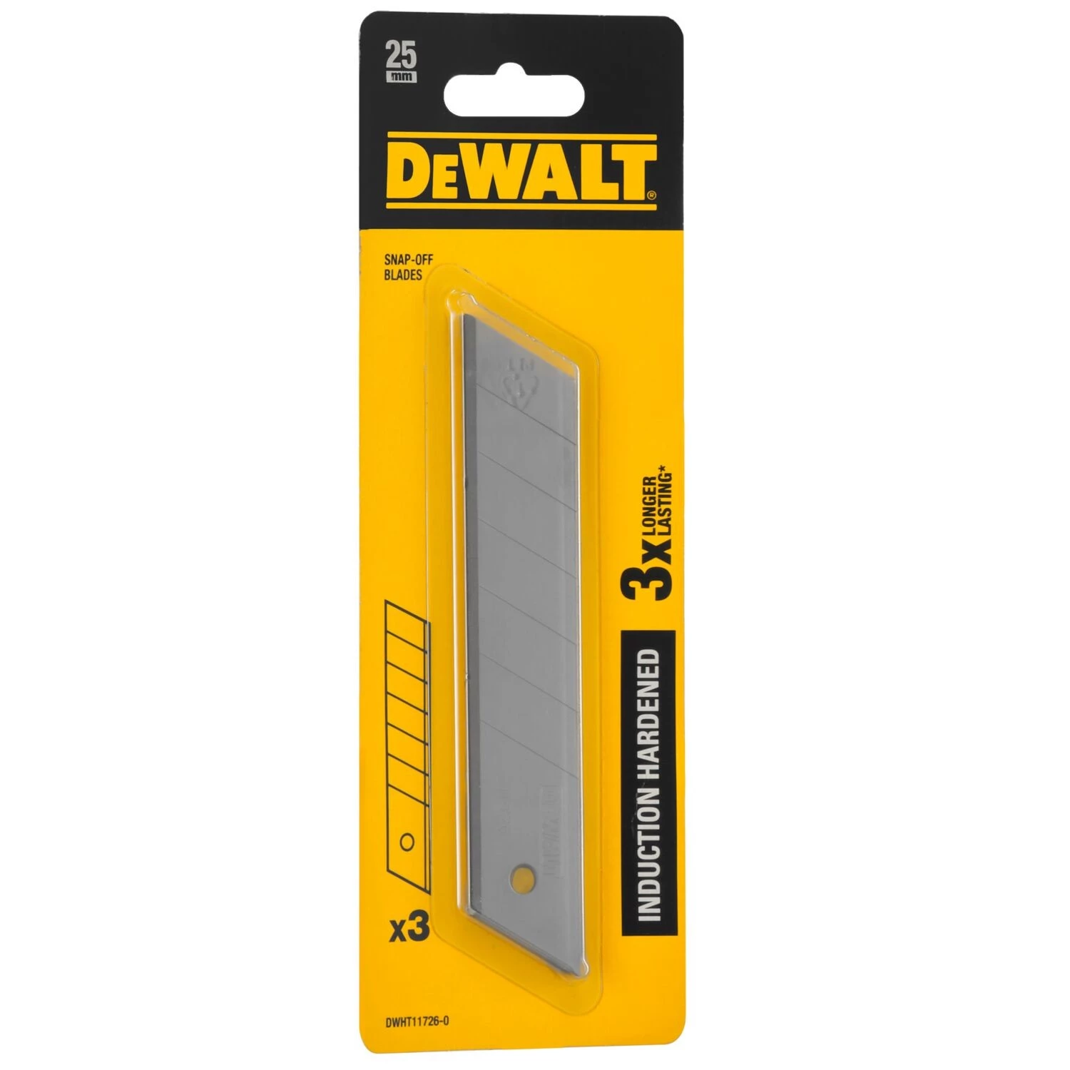 DeWALT DWHT11726-0 Lames de rechange - 25 mm (3 pièces)-image