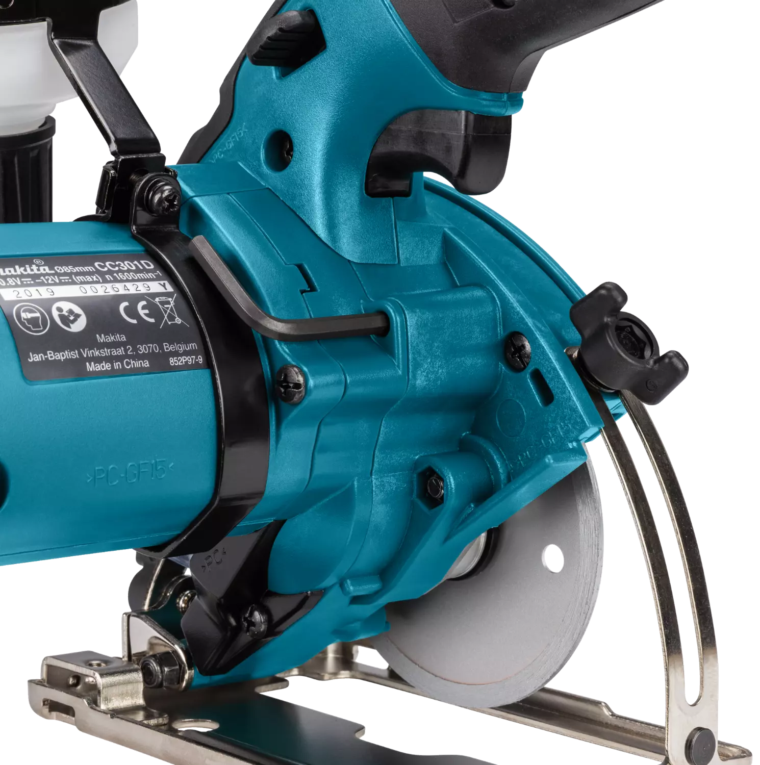 Makita CC301DZJ Scie à diamant sans-fil - 10,8V Li-ion - Mbox - 85 mm - Machine seule-image