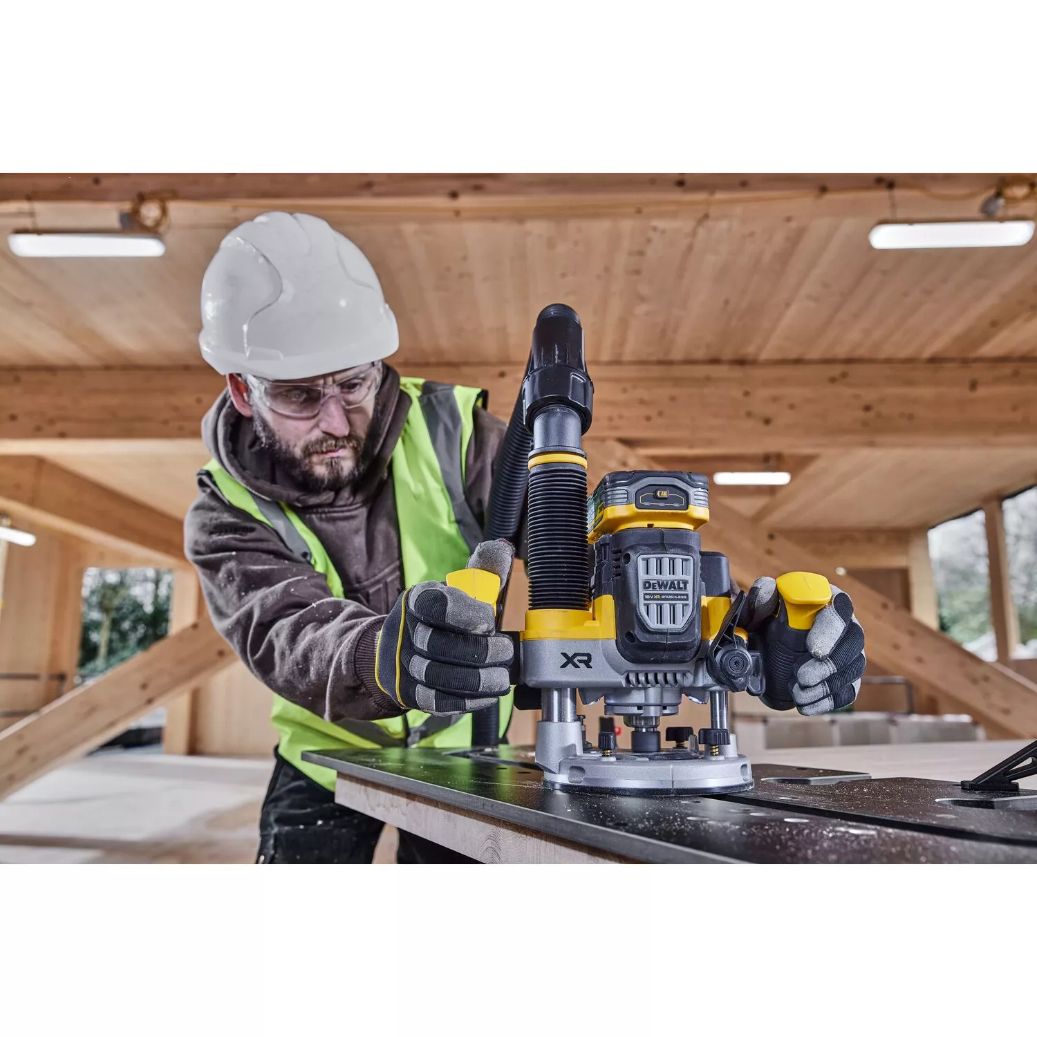 DeWALT DCW620NT 18V Li-ion accu bovenfrees body in TSTAK - 12mm-image