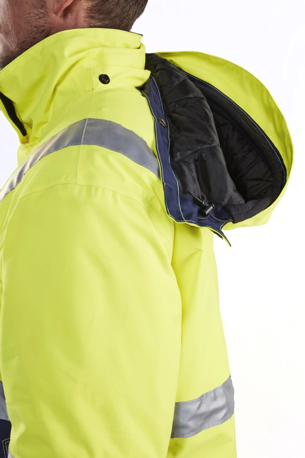 Blåkläder 4870 Winterjas High Vis - geel - maat M-image