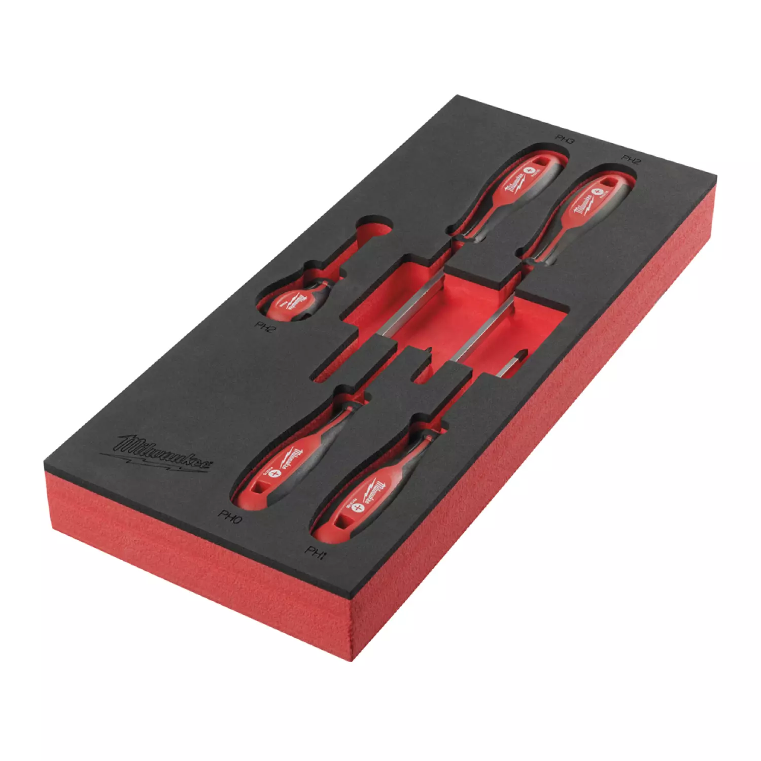 Milwaukee 4932492393 Set de tournevis 5 pièces en mousse - PH-image