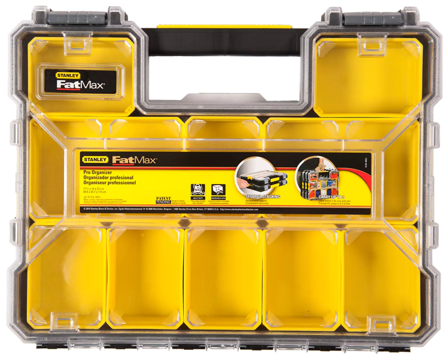 Stanley 1-97-519 FatMax Professionele organizer met ondiepe vakken-image