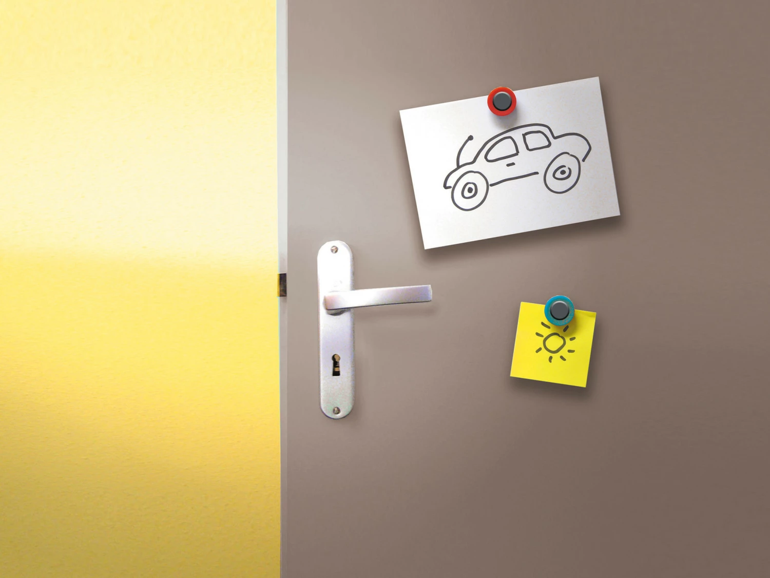 Finess Magneetverf Acryl - Donkergrijs - 0,5L-image