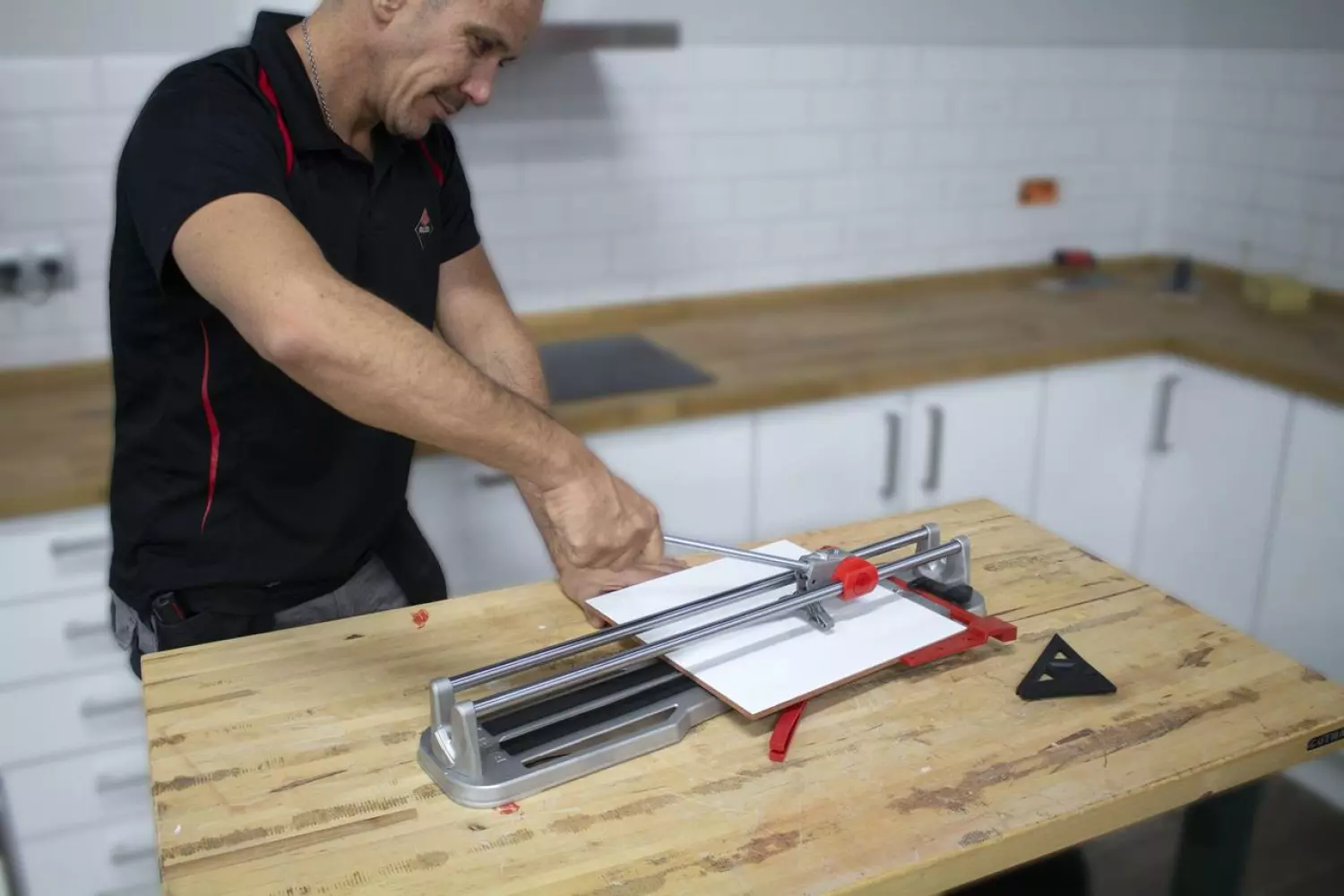 Rubi 15904 STAR-63 Platinum Tegelsnijder met koffer - 63 cm-image