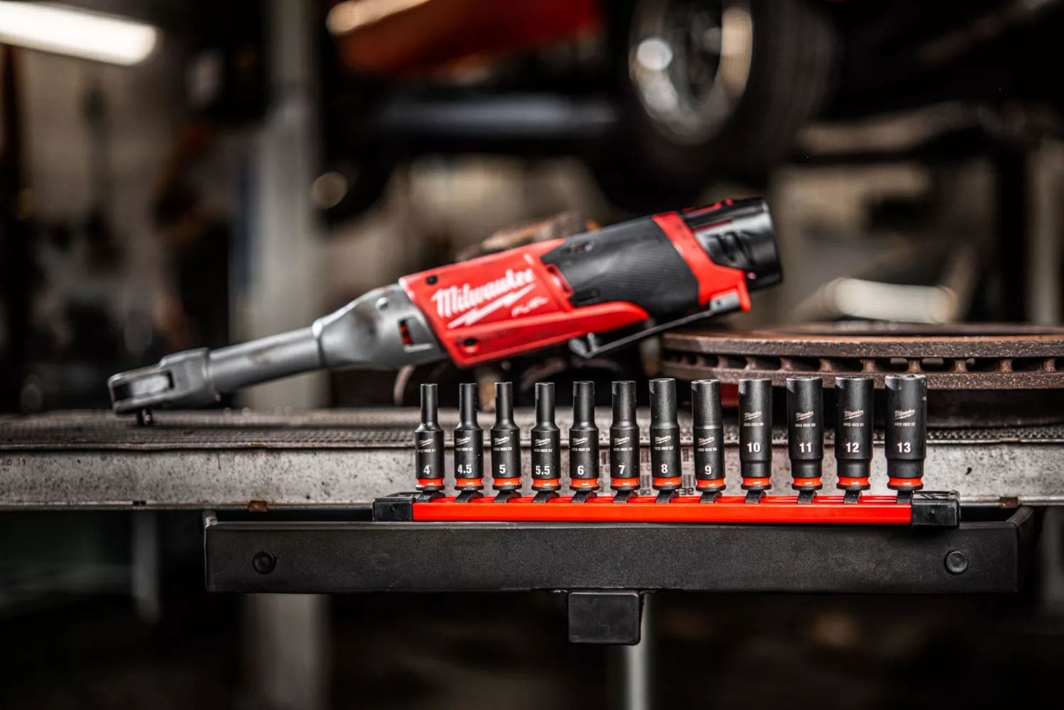 Milwaukee 4932480453 Jeu de 12 douilles Shockwave pour usage intensif - 1/4''-image