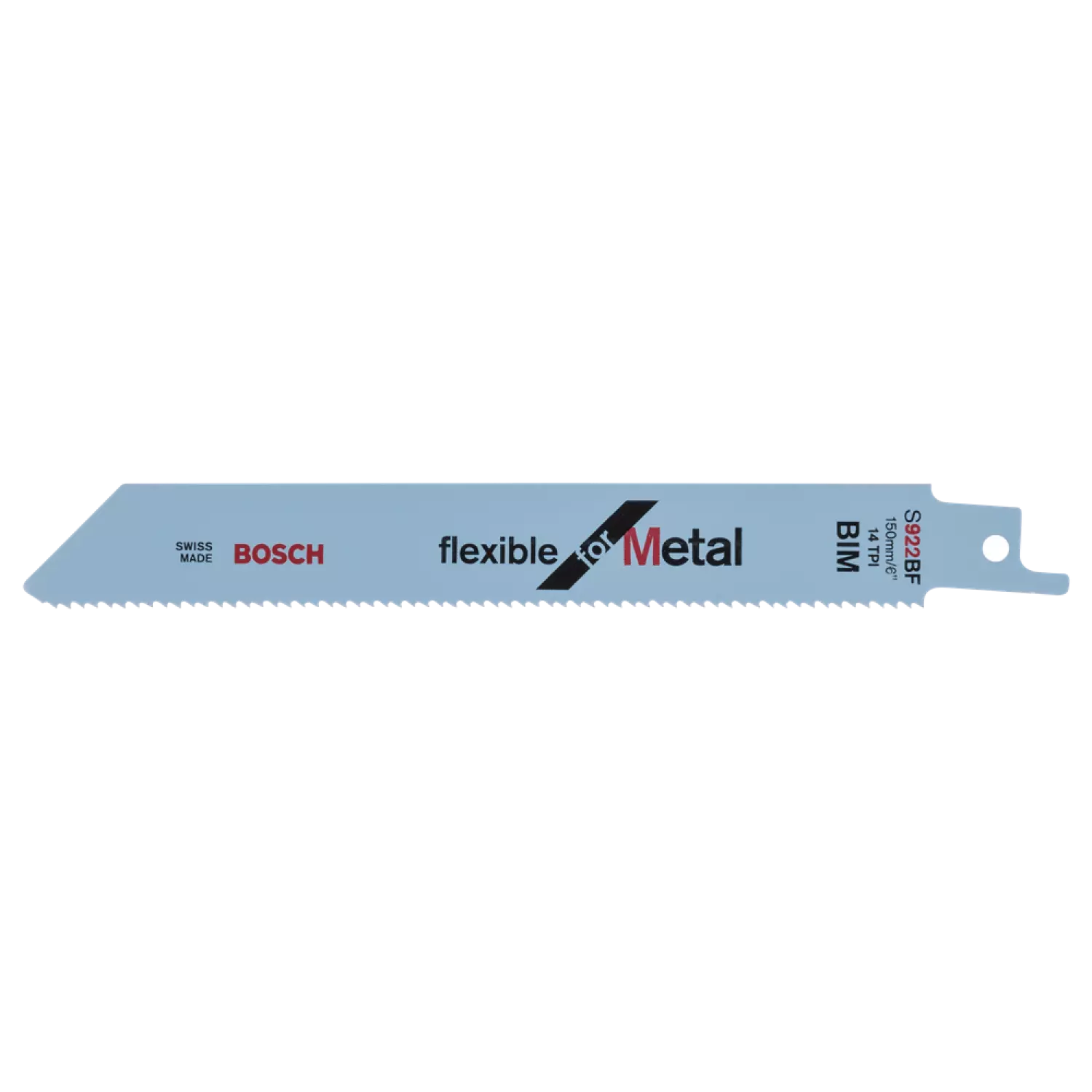 Bosch 2608656014 / S 922 BF Reciprozaagblad - 150 x 14TPI - Metaal (5st)-image