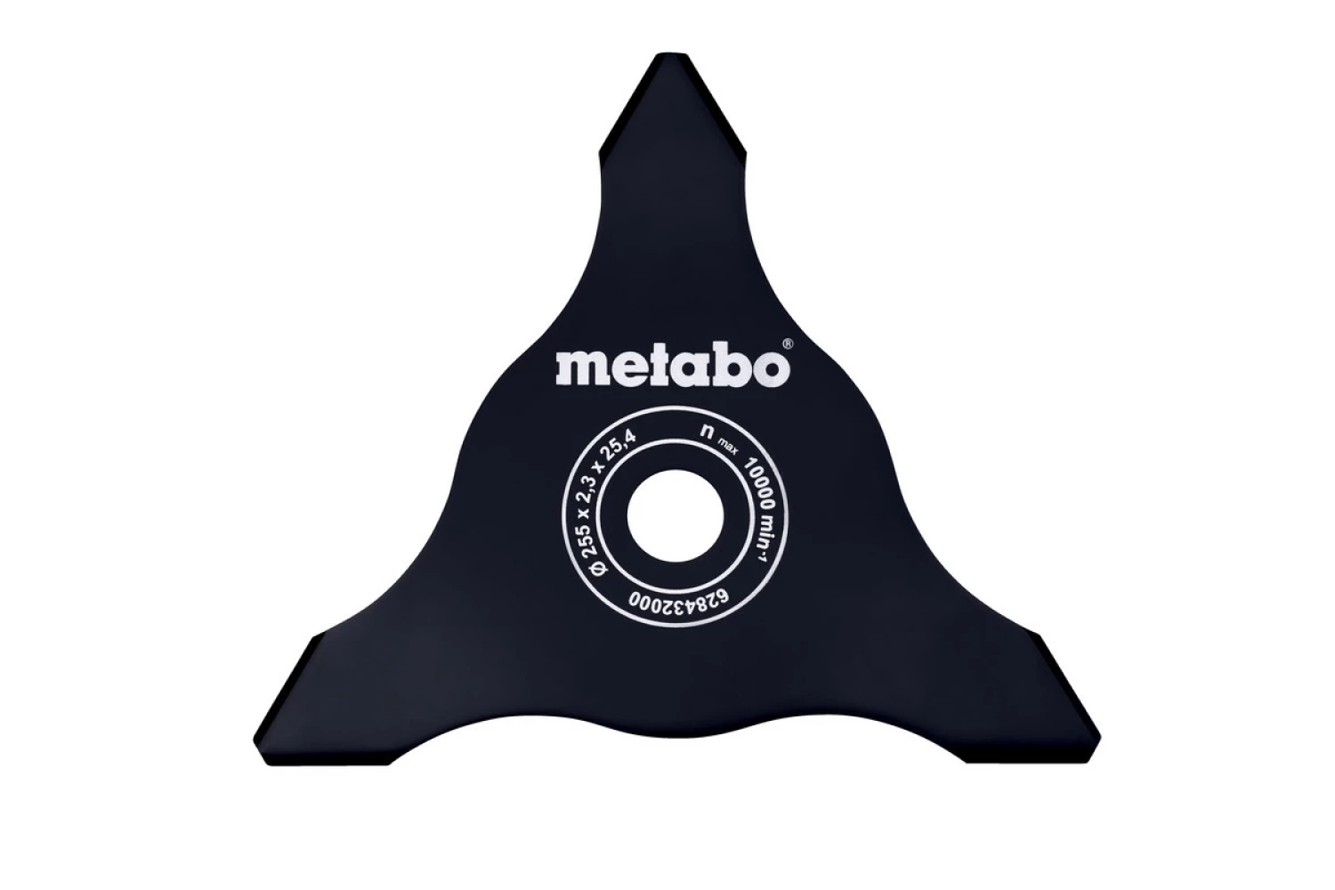 Metabo 628432000 Maaimes voor struikgewas 3-vleugelig - 255 x 2.3 x 25.4mm-image