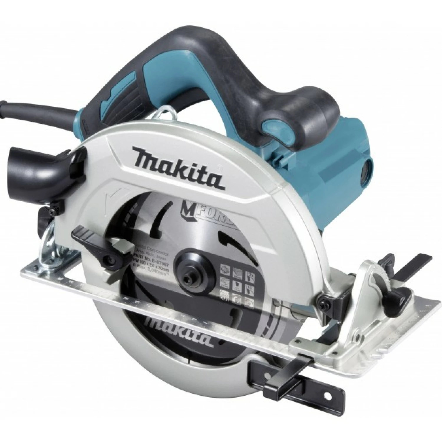 Makita HS7611 Cirkelzaag incl. Mforce zaagblad - 1600W - 190 x 30mm-image