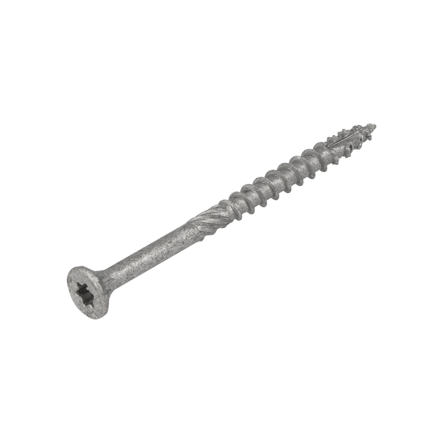 DynaPlus 0281.08.50401 Vis de construction - Tête plate - Filetée - Extérieur - TX30 - 6.0 x 80/42mm (100pcs)-image