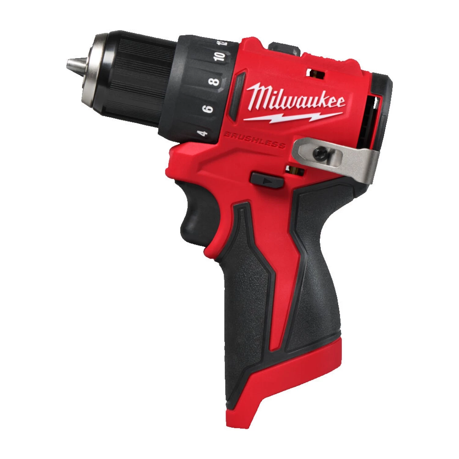 Milwaukee M12 BLDDRC-201B Perceuse-visseuse sans fil Li-ion 12V (1x batterie 2.0Ah) dans un sac-image