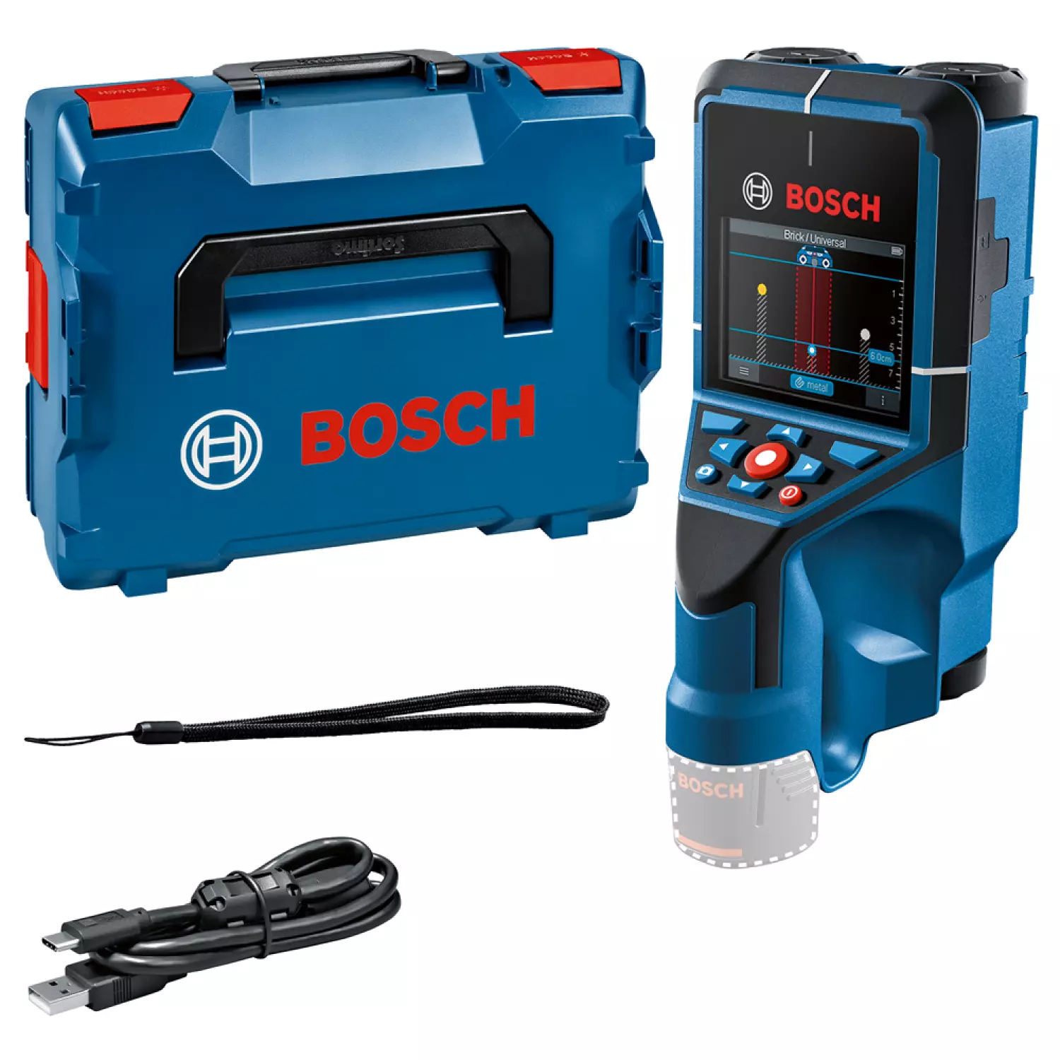 Bosch D-tect 200 C Detector muurscanner body in L-Boxx - 200mm-image