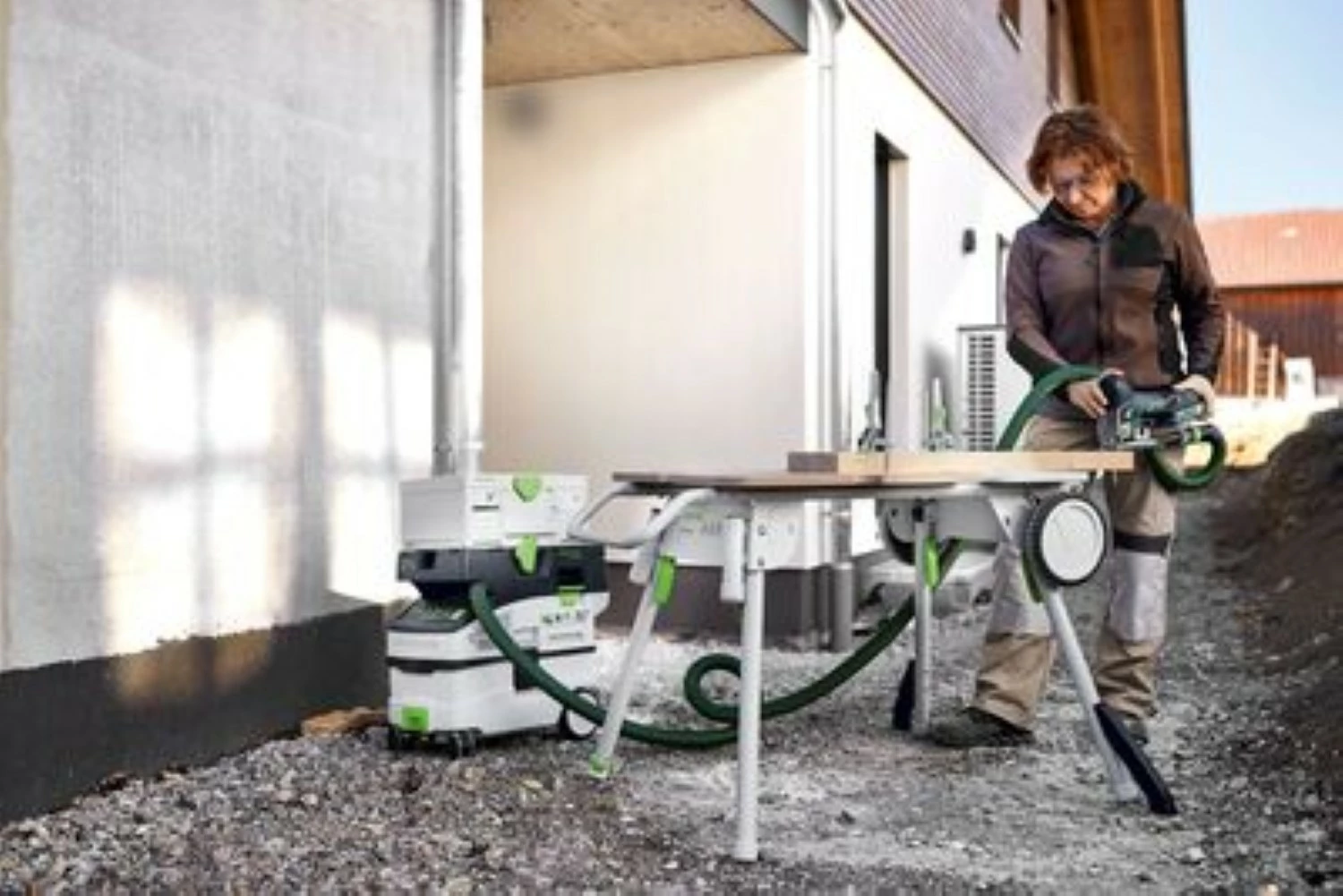 Festool PSC 420 EB-Basic-4.0 - Promo 2022 - 18V Li-Ion accu decoupeerzaagmachine set in systainer met gratis 4.0Ah accu-image