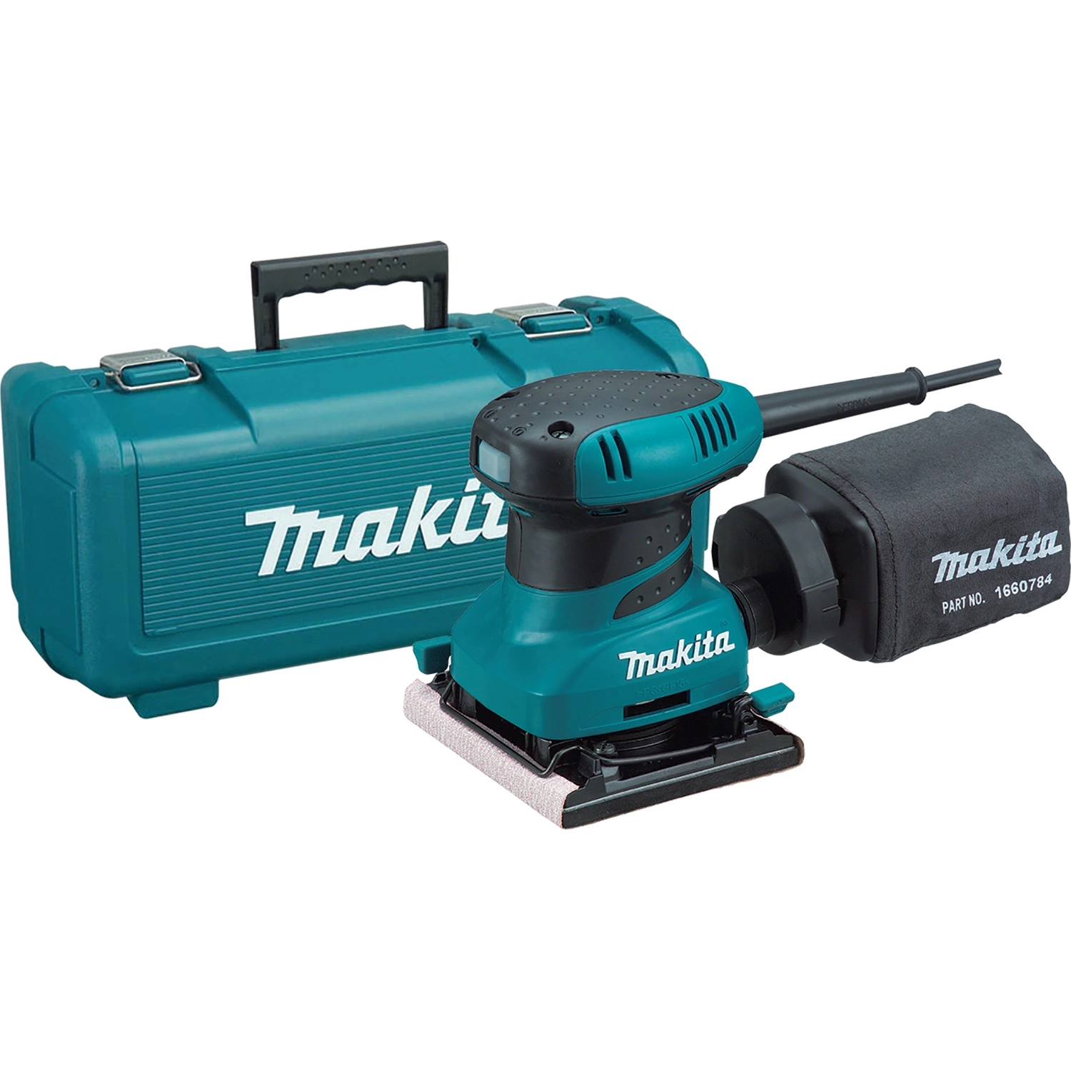 Makita BO4556K - Ponceuse vibrante dans mallette - 200W - 112 x 102 mm-image