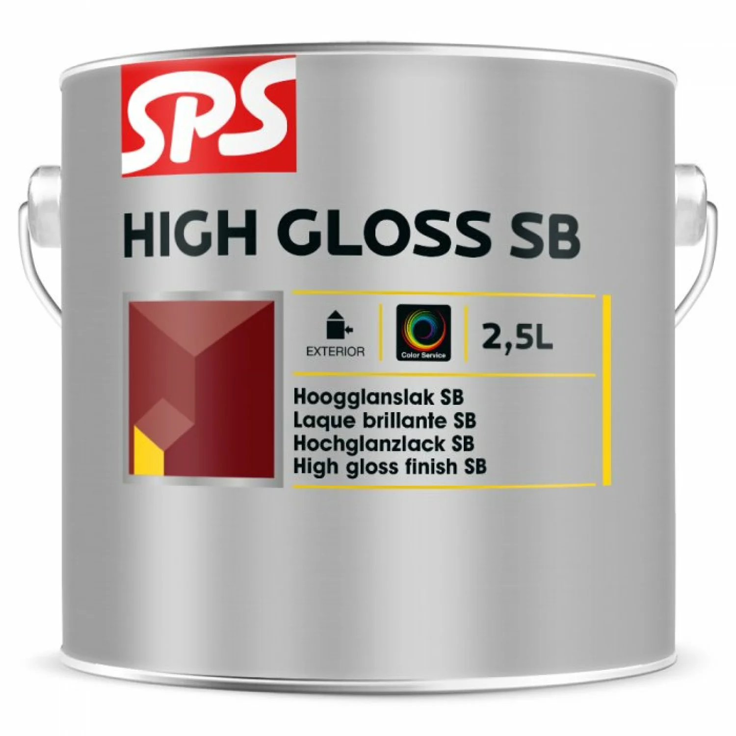 SPS High Gloss SB Lak - op kleur gemengd - 2,5L-image