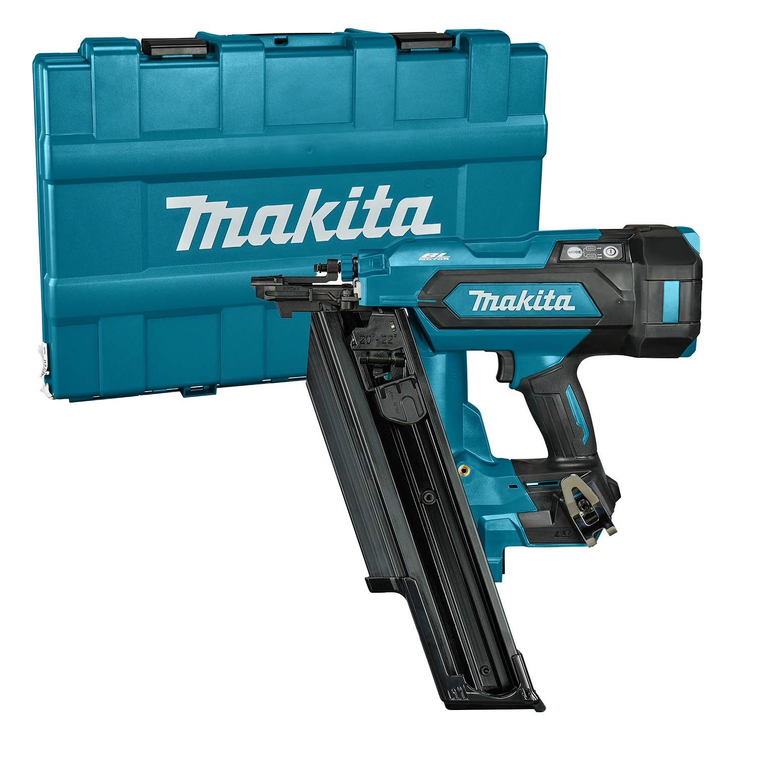 Makita DBN901ZK 18V Li-ion Accu constructie tacker body in koffer - 50-90mm - Rondkopnagels-image