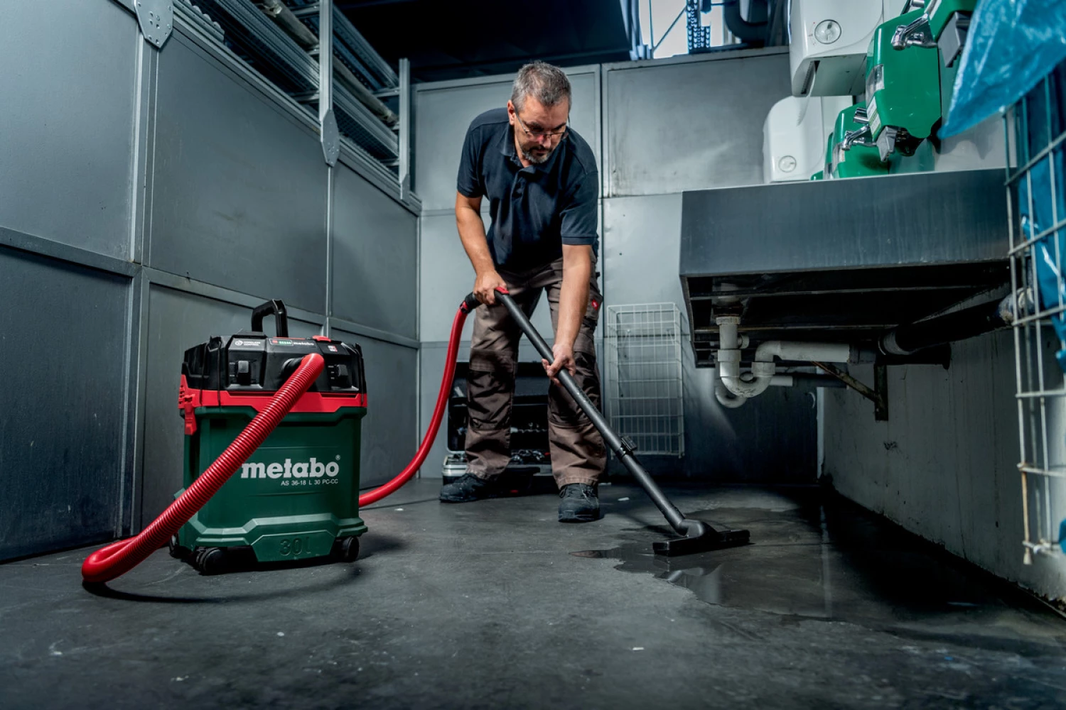 Metabo AS 36-18 L 30 PC-CC 18V Li-ion aspirateur de chantier sans fil - Classe L - 30L-image