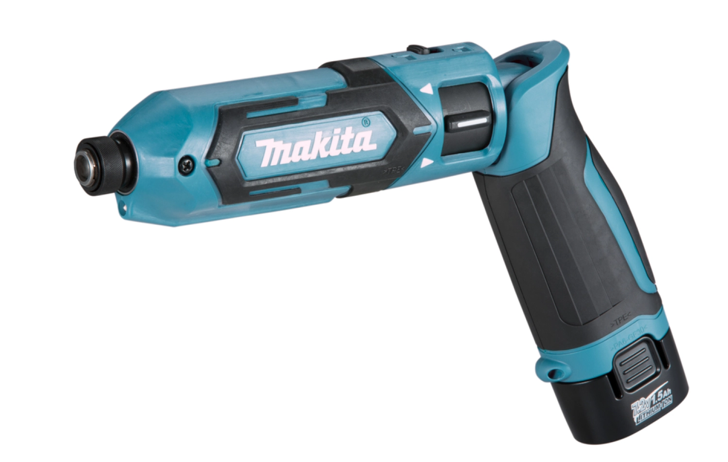 Makita TD022DSE 7,2V Li-Ion accu Slagschroevendraaier set (2x 1,5Ah accu) in tas-image