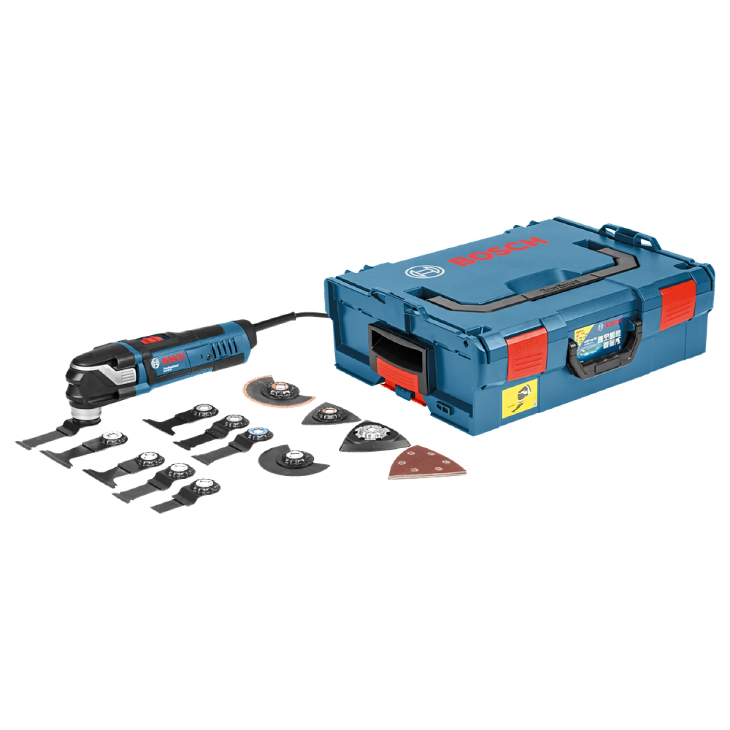 Bosch GOP 40-30 Multitool + 16 delige accessoireset in L-Boxx - 400W-image