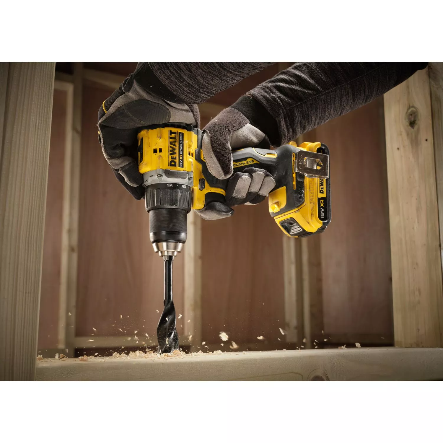 DeWALT DCD794D2T-QW Kit perceuse-visseuse sans fil Li-ion 18 V (2 batteries de 2,0 Ah) dans un coffret TSTAK-image