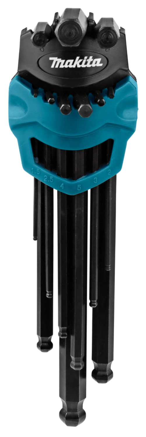 Makita B-65894 Clé Allen jeu de 9 pièces-image