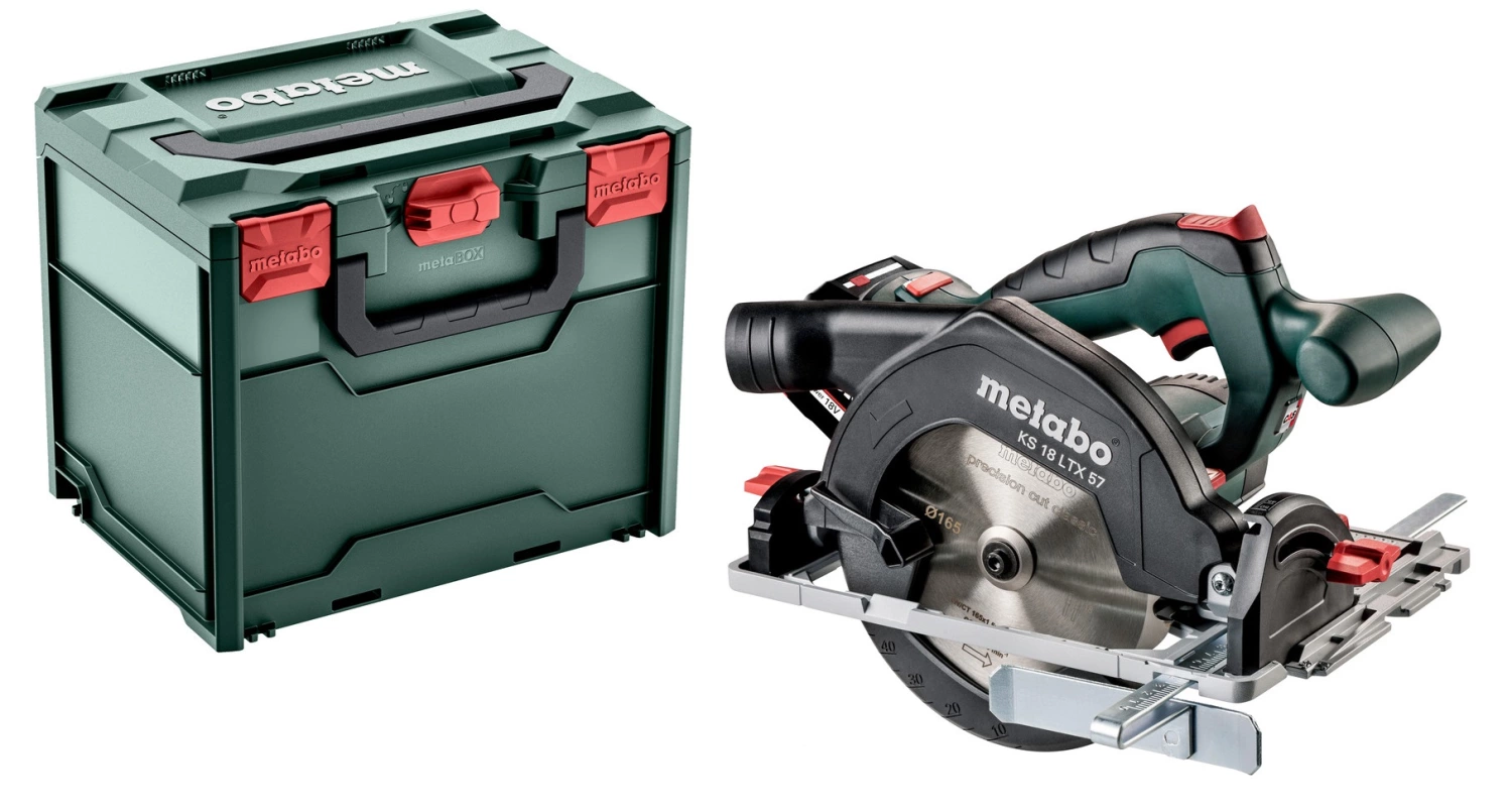 Metabo KS 18 LTX 57 Scie circulaire portative sans fil - Machine seule-image