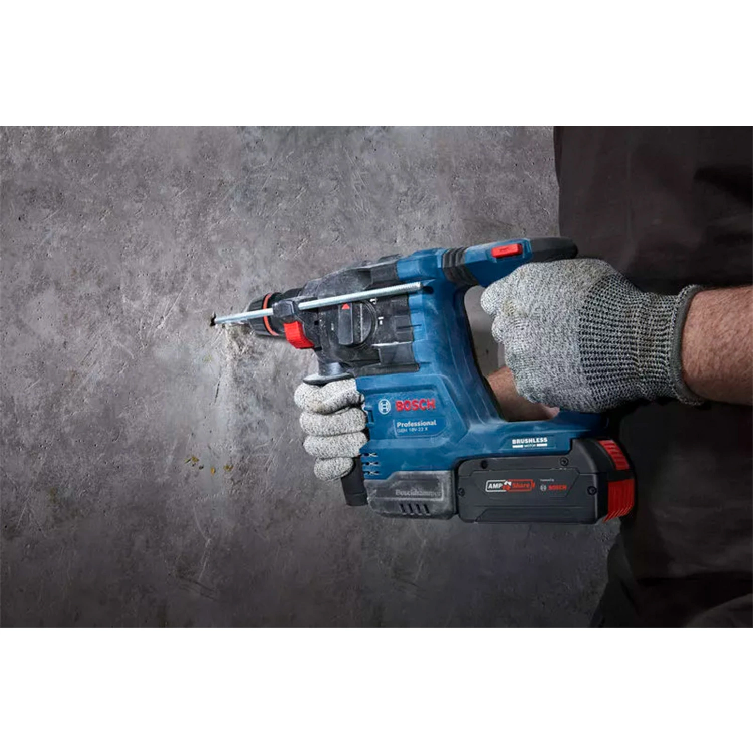 Bosch GBH 18V-22 X SDS-plus batterie ONECHUCK marteau perforateur dans L-Boxx-image