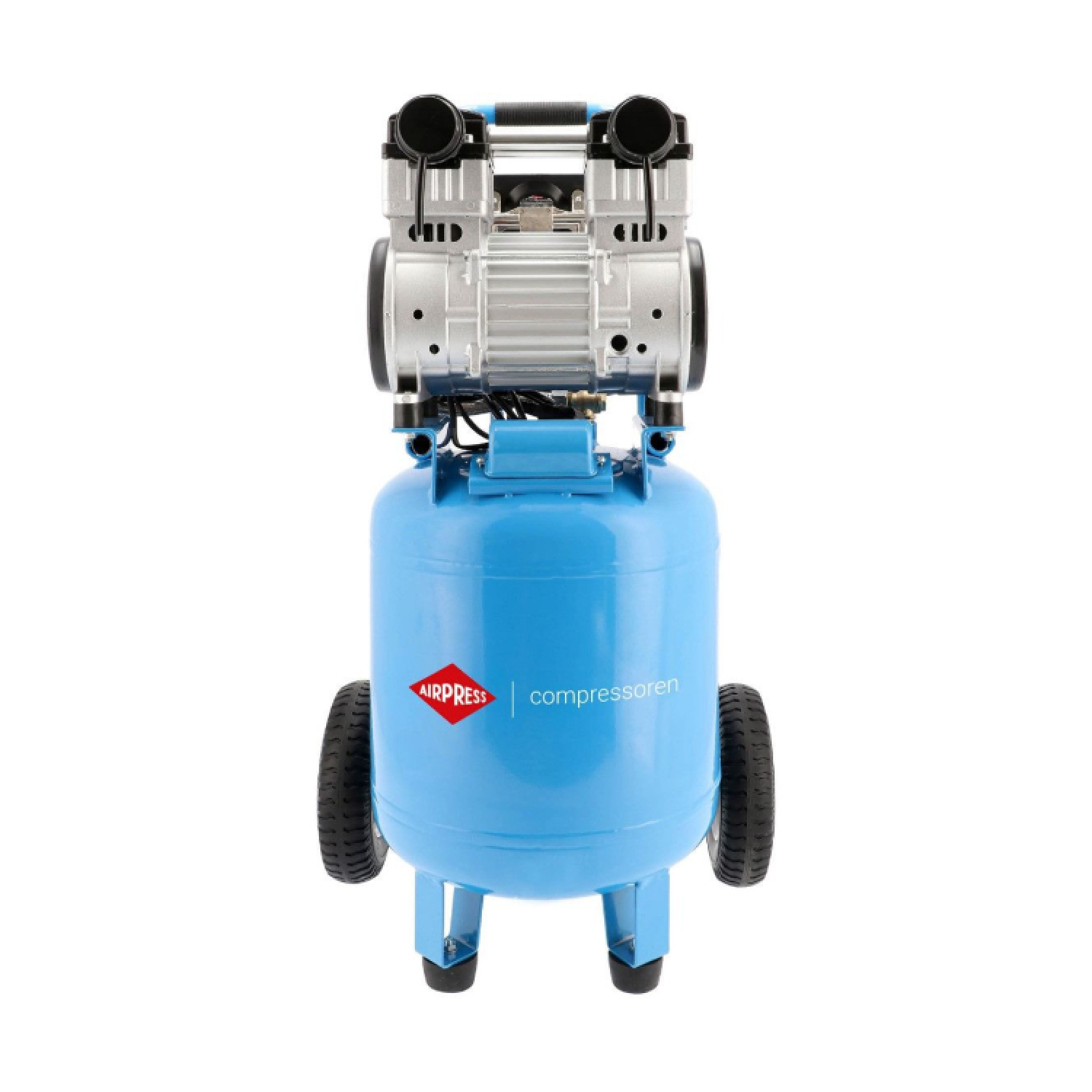 Airpress LMVO 40-250 stille olievrije staande Compressor - 8 bar - 150 l/min - 38L-image