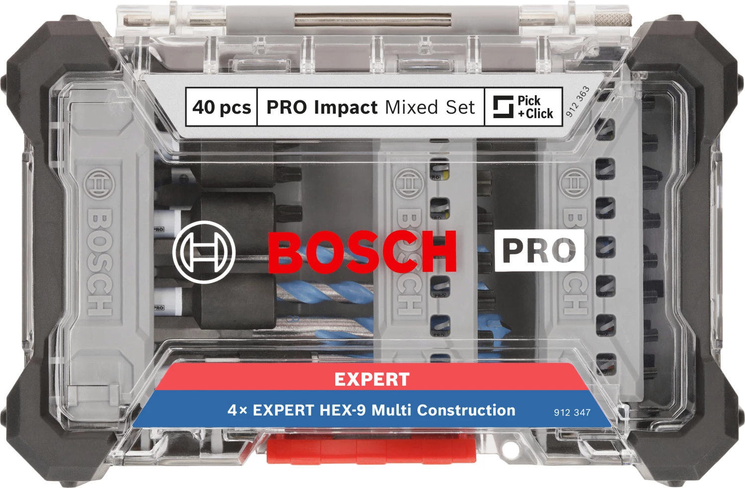 Bosch 2608521U85 40-delige PRO Impact schroefbits en Multi Construction boren - gemengde set-image