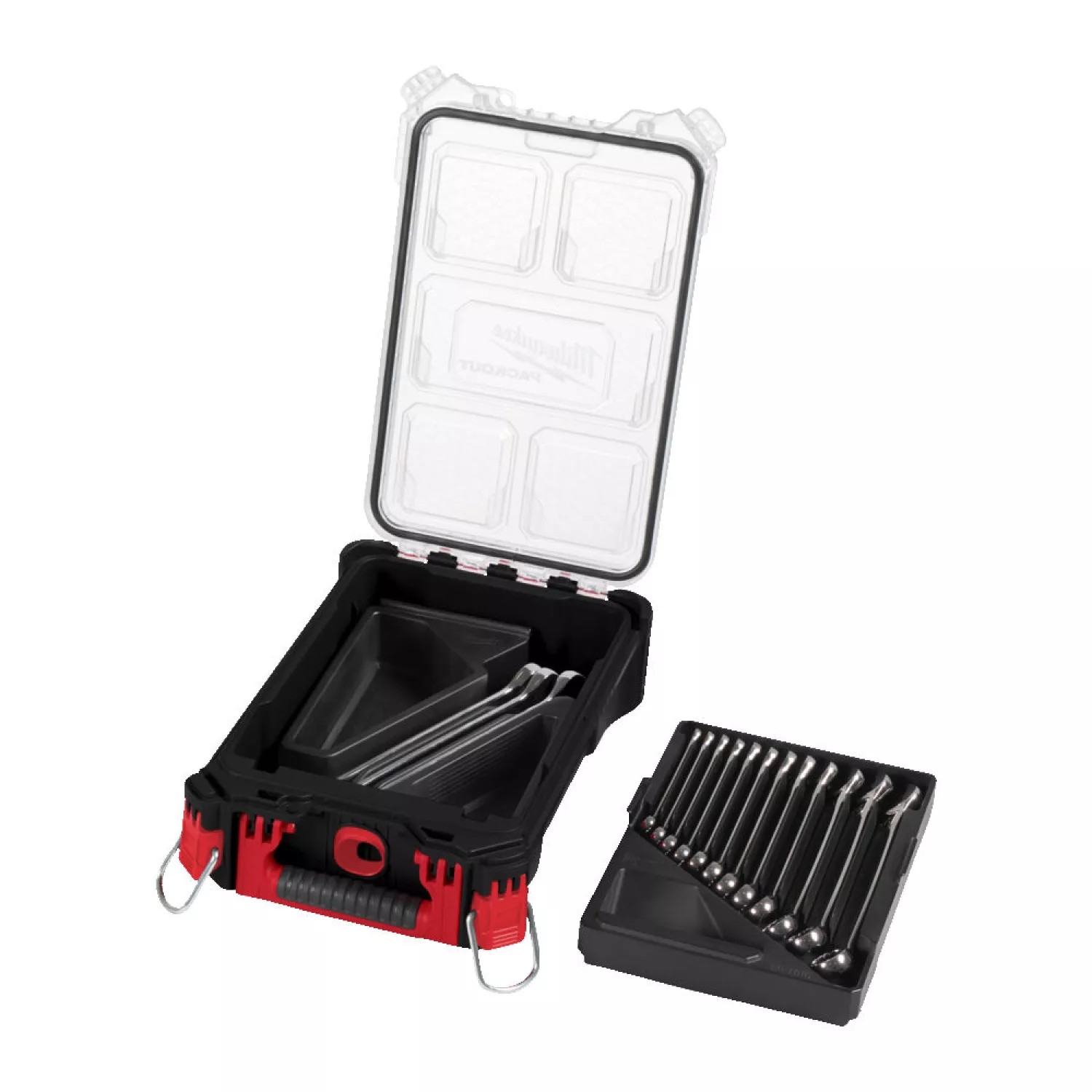 Milwaukee 4932498141 15-delig Ringsteeksleutelset MAXBITE™ - in PACKOUT™ compact organiser - 8-22mm-image