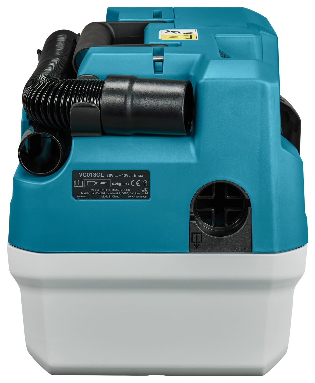 Makita VC013GLZ03 40V Max Li-ion batterie aspirateur multifonction/de chantier corps - 7,5L-image