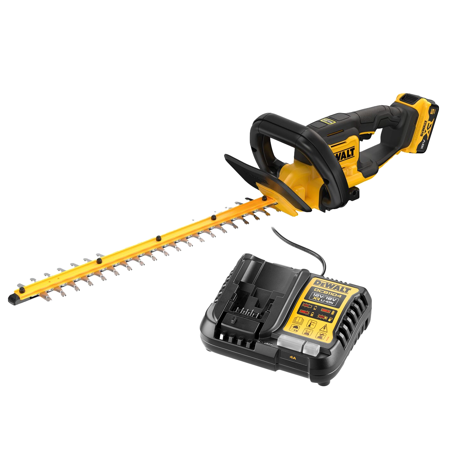 DeWALT DCMHT562P1 18V XR Li-ion accu heggenschaar set (1x 5.0Ah accu) - 550mm-image