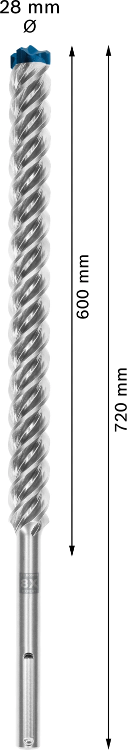 Bosch 2608900249 EXPERT Hamerboor SDS Max-8X - 28x600x720mm-image