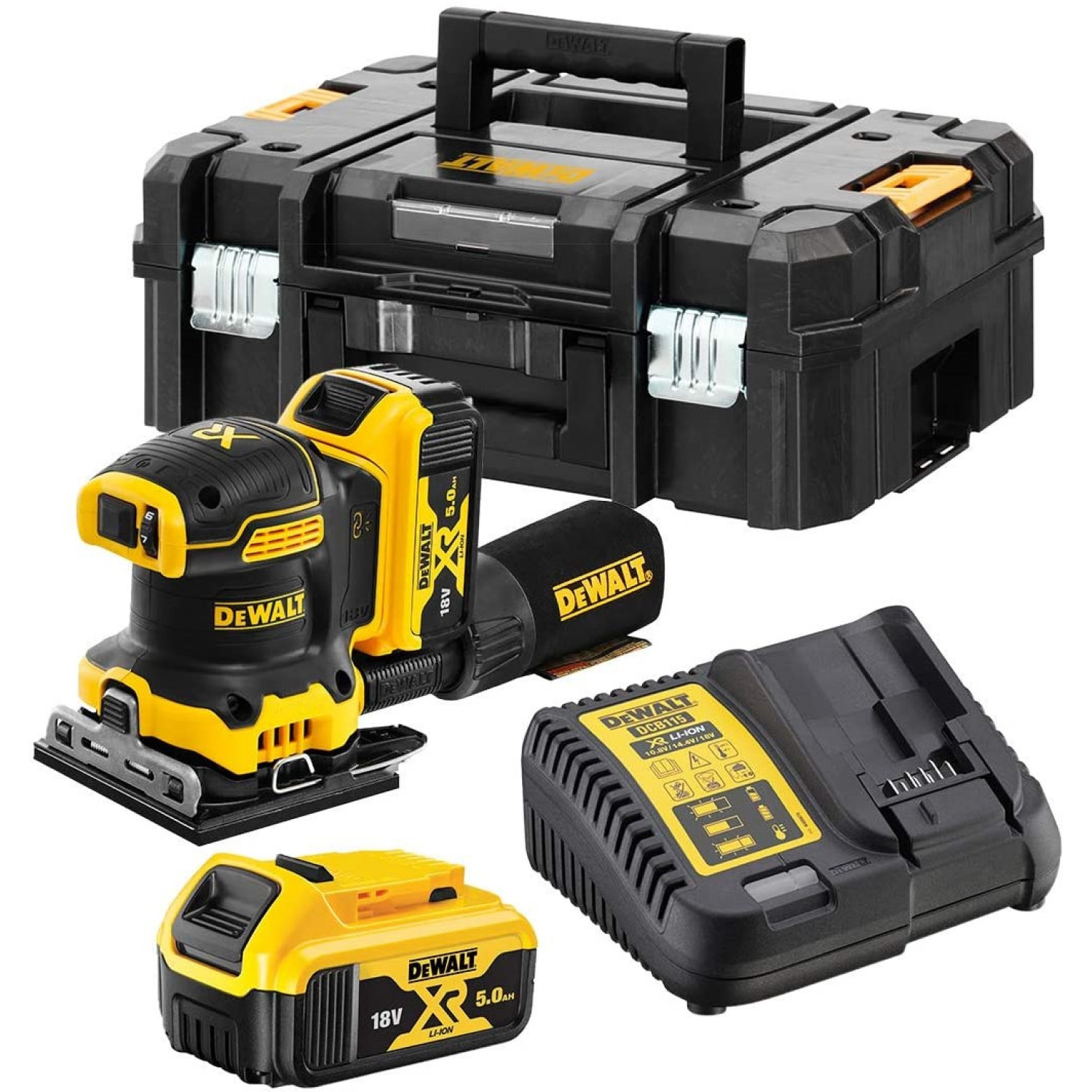 DeWALT DCW200P2-QW Ponceuse sans fil-image