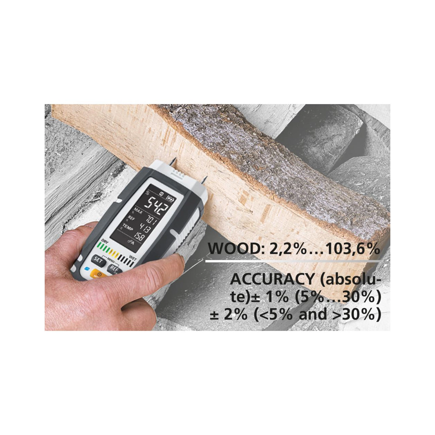 Laserliner DampMaster Plus - Humidimètre pour matériaux-image